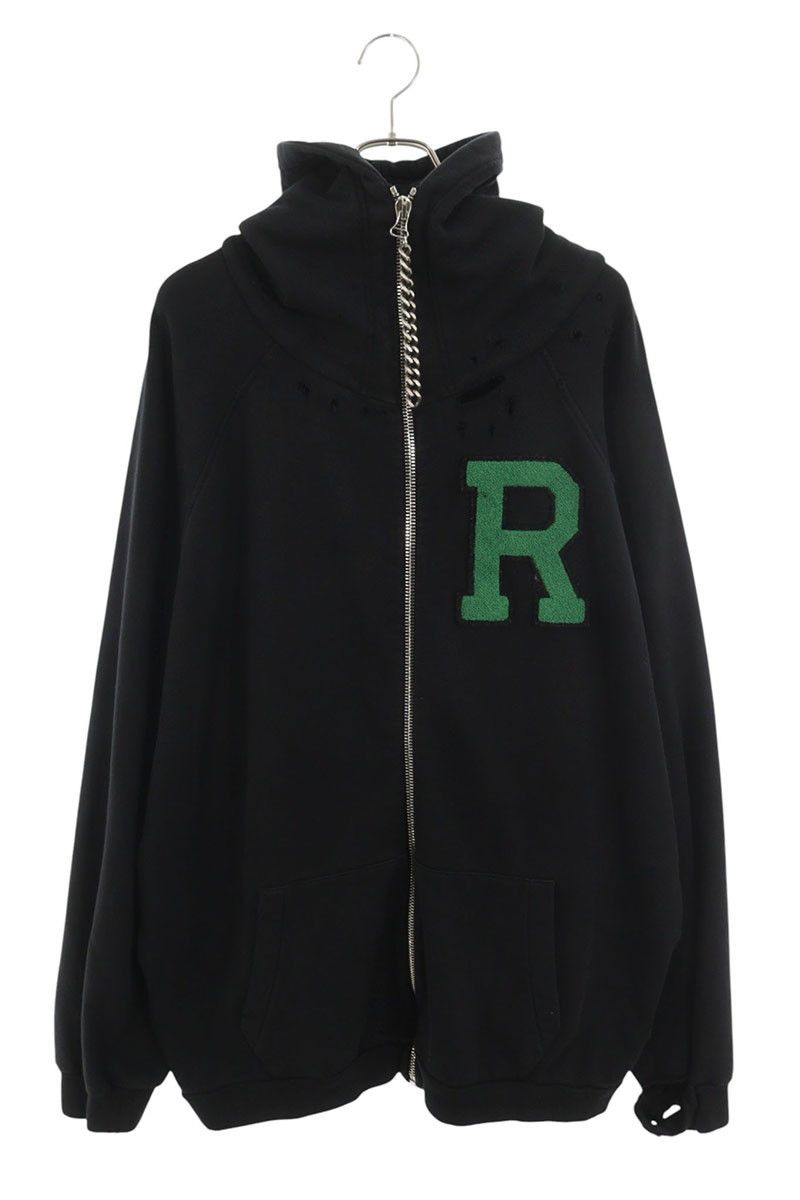 Raf Simons Christiane F Wet Hair Zip Hoodie | Grailed