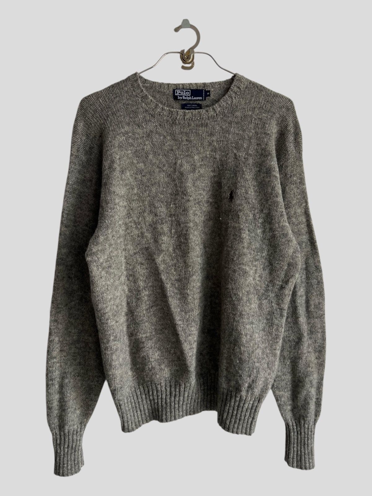 Polo Ralph Lauren 1990s Polo Ralph Lauren Small Pony Lambswool Mohair Knitwear Size US M / EU 48-50 / 2 - 3 Thumbnail