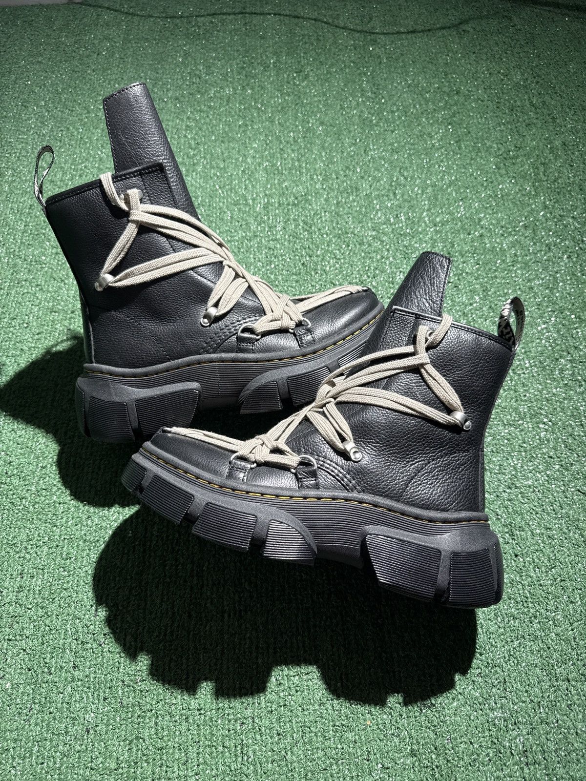 Dr. Martens 1460 DMXL Mega Lace Boot Rick Owens Black