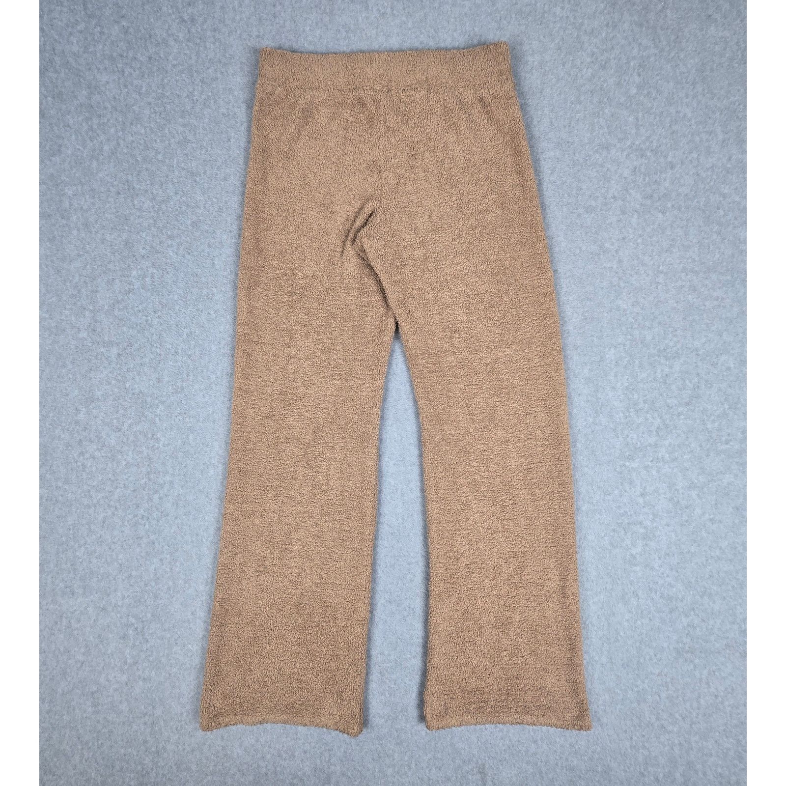 Steve Madden Steve Madden Womens Small Brown Wide Leg Knit Sleep Pants Size 29" - 2 Thumbnail