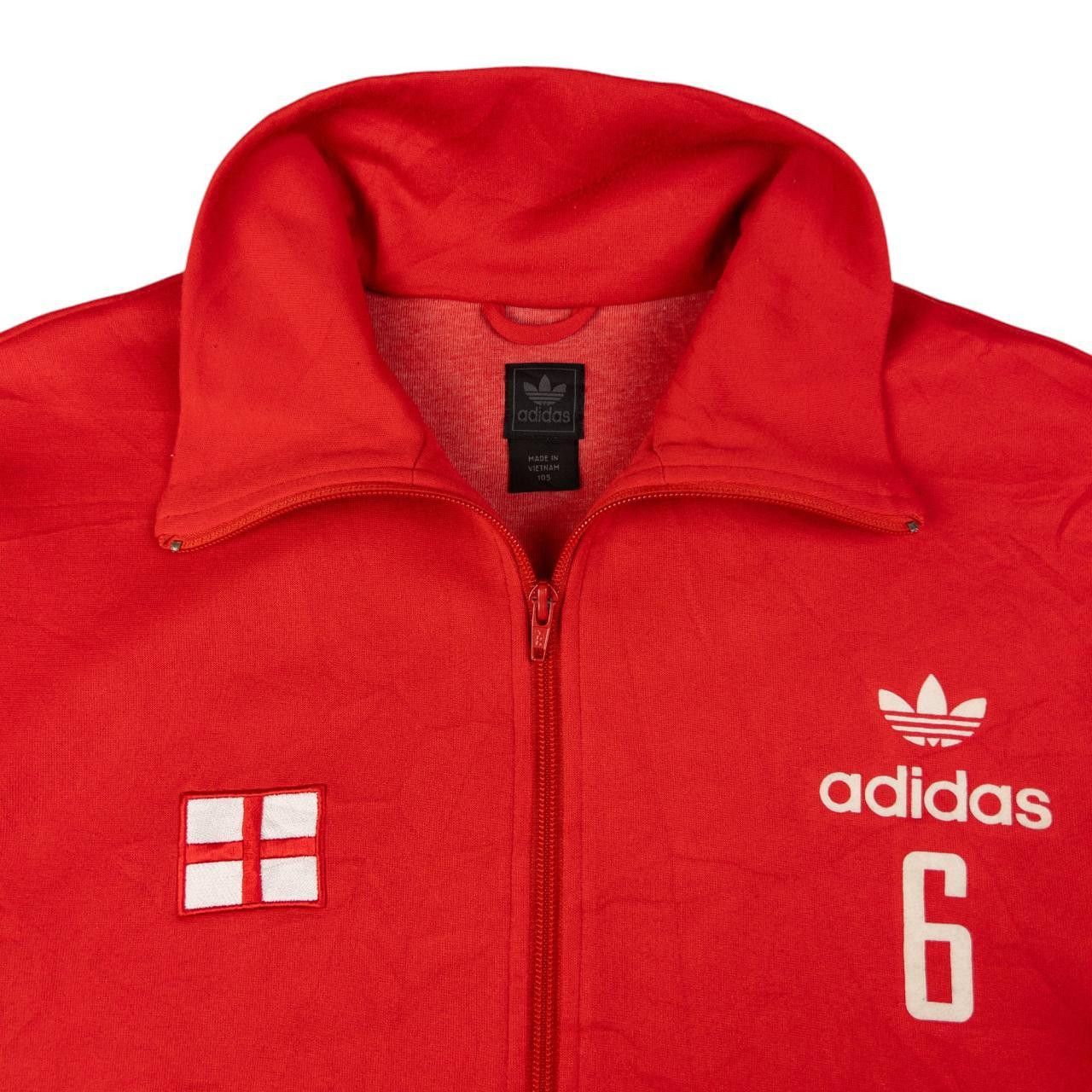 Adidas Vintage Adidas England Zip Up Jacket Size XL Size US XL / EU 56 / 4 - 3 Thumbnail