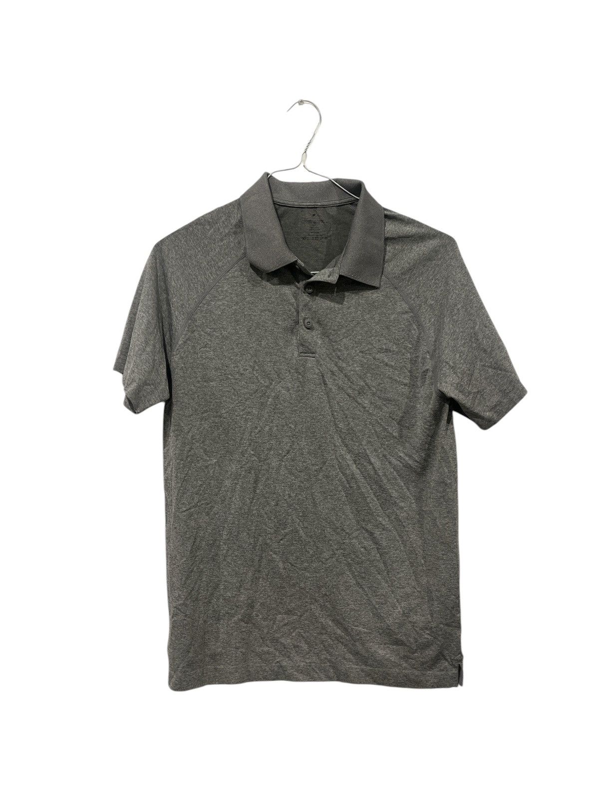 Fabletics Men’s Fabletics Polo Shirt Sz Med Grey Short Sleeve Stretch Size US M / EU 48-50 / 2 - 1 Thumbnail