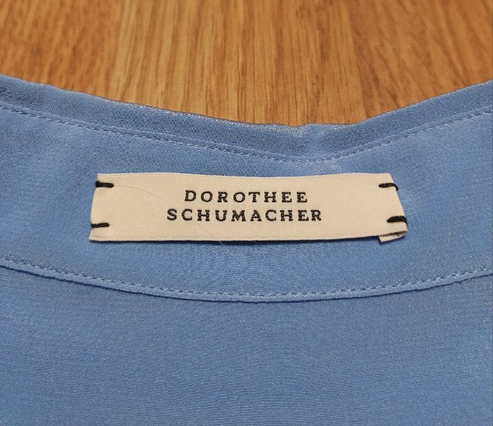 DOROTHEE SCHUMACHER Dorothee Schumacher Blue Silk Blouse Shirt Size 2 / S Size S / US 4 / IT 40 - 6 Thumbnail