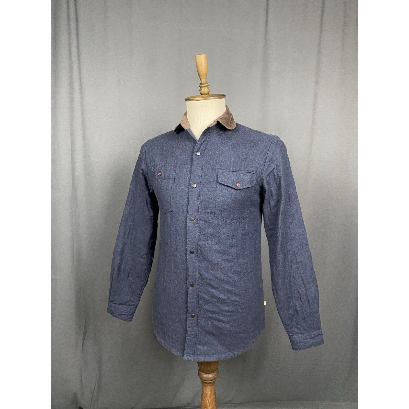 Barbour Barbour Beacon Men's Blue Quilted Insulated Overshirt Size S Size US S / EU 44-46 / 1 - 4 Thumbnail