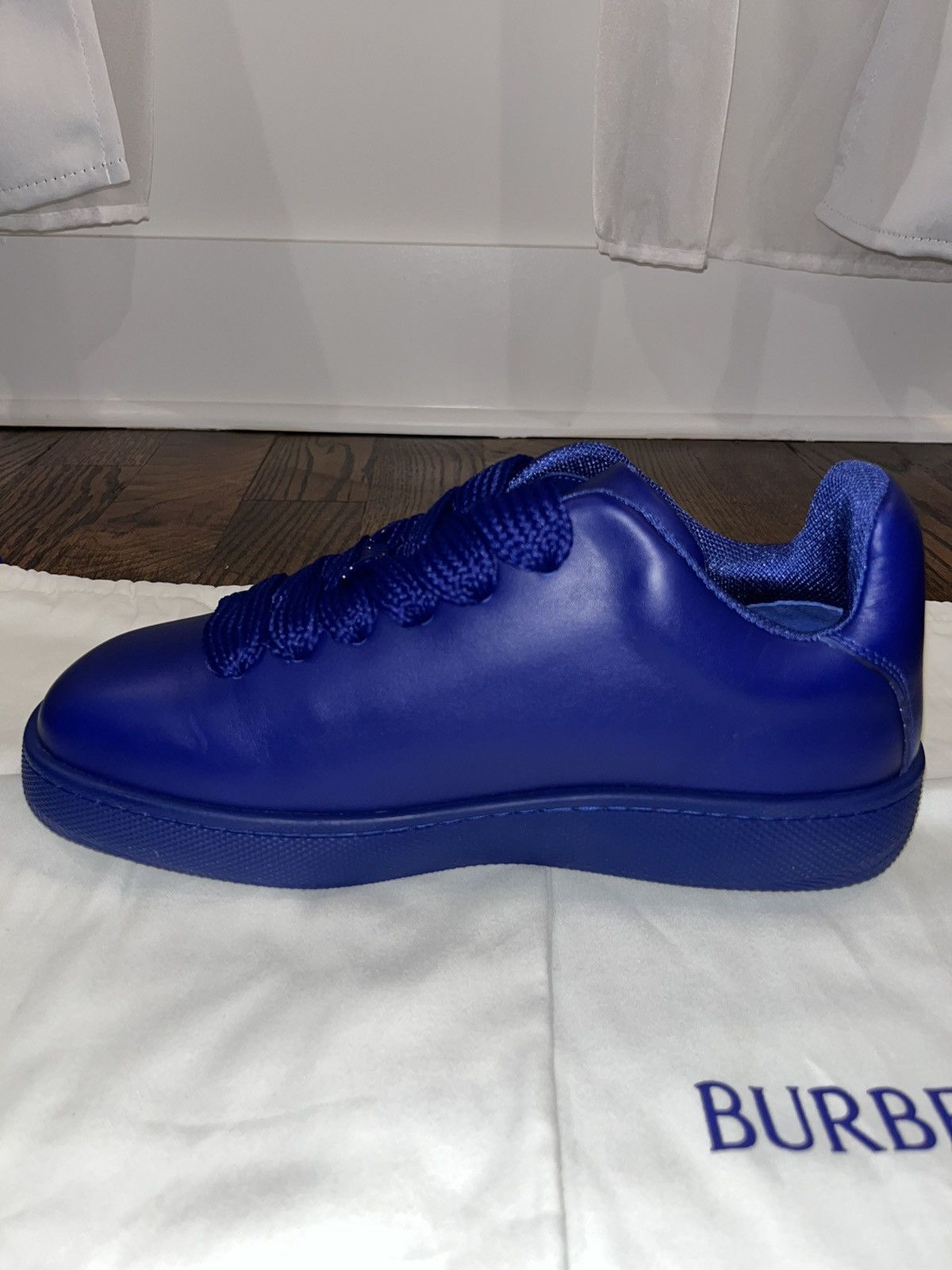 Burberry Burberry Leather Box Sneakers Size US 9 / EU 42 - 10 Thumbnail
