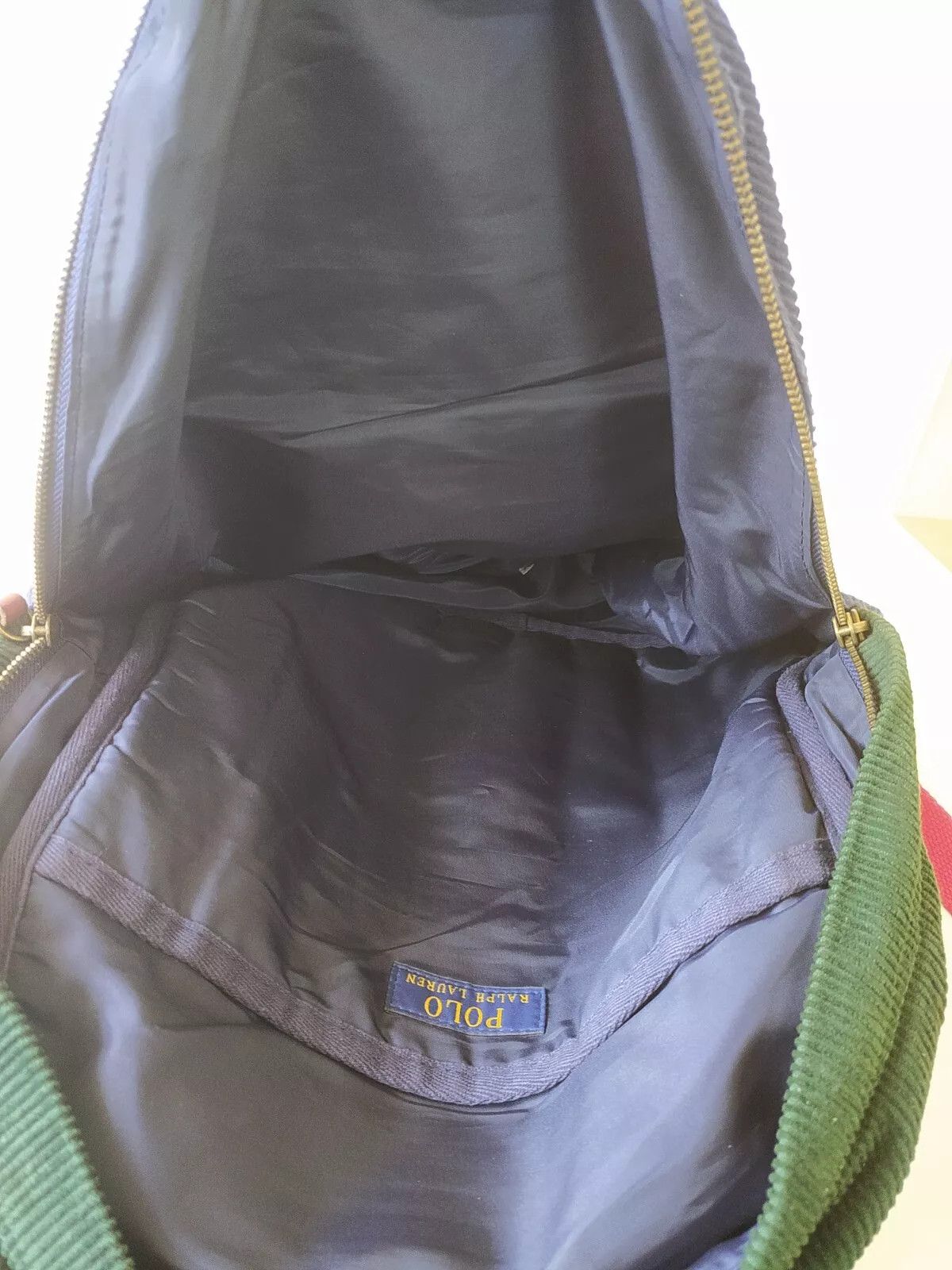 Polo Ralph Lauren Polo Ralph Lauren Corduroy Backpack IFD 8033 Size ONE SIZE - 9 Thumbnail