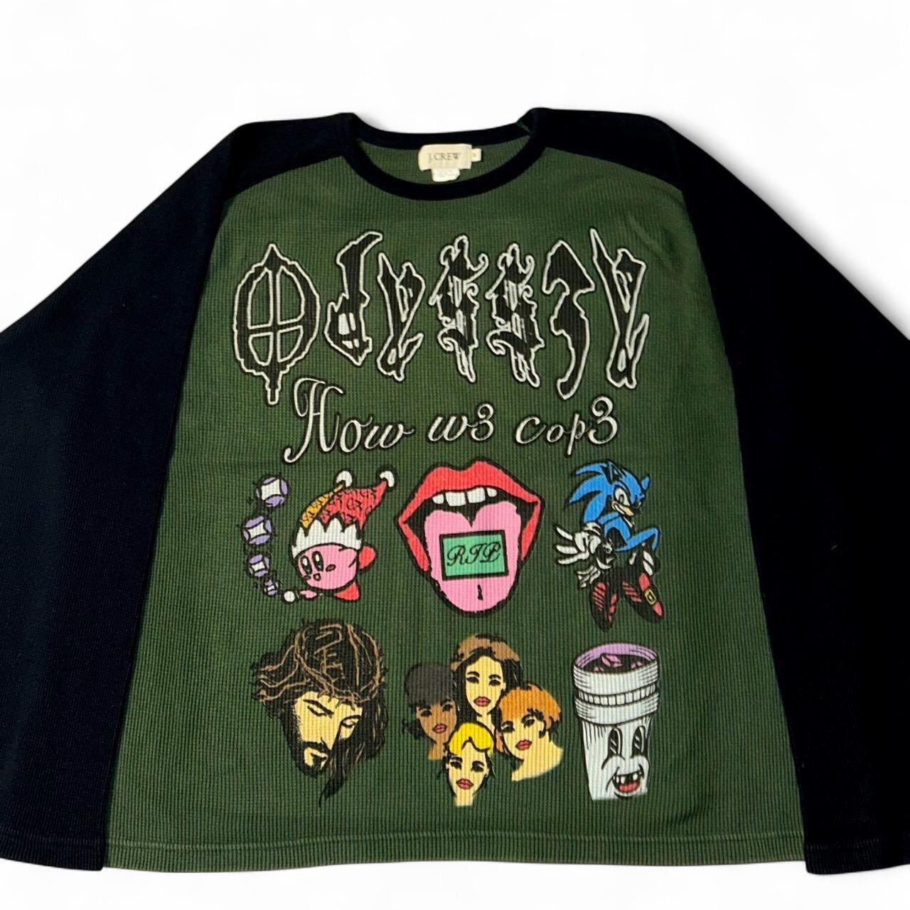 Other Odyss3y 1 of 1 “HOW W3 COP3” vintage thermal tee Size US L / EU 52-54 / 3 - 1 Thumbnail