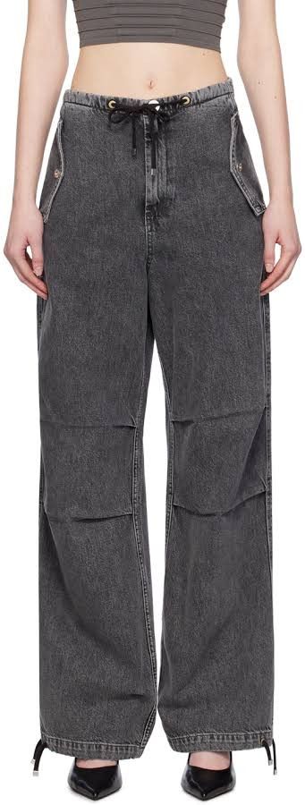Dion Lee DION LEE Black Masc Jeans Size 25" / US 0 / IT 36 - 2 Thumbnail