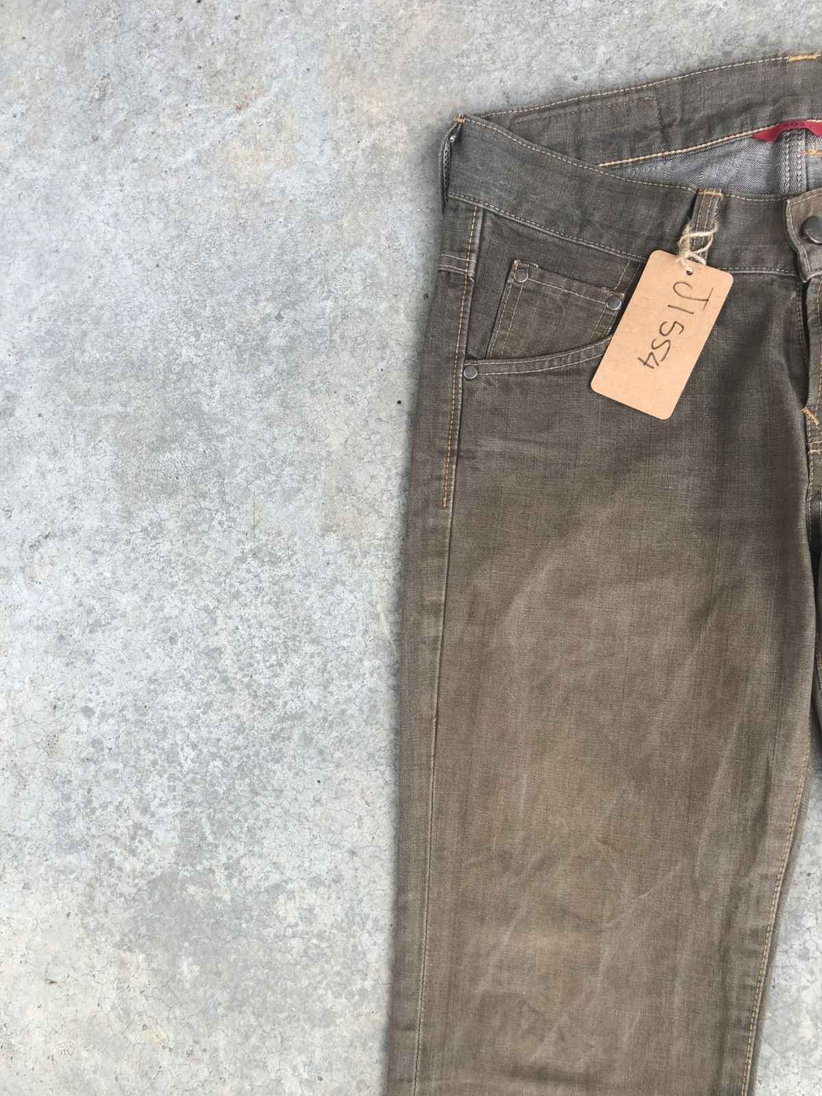 Who Decides War Edwin Flared Jeans Mudwash Distressed Jeans Size US 30 / EU 46 - 4 Thumbnail