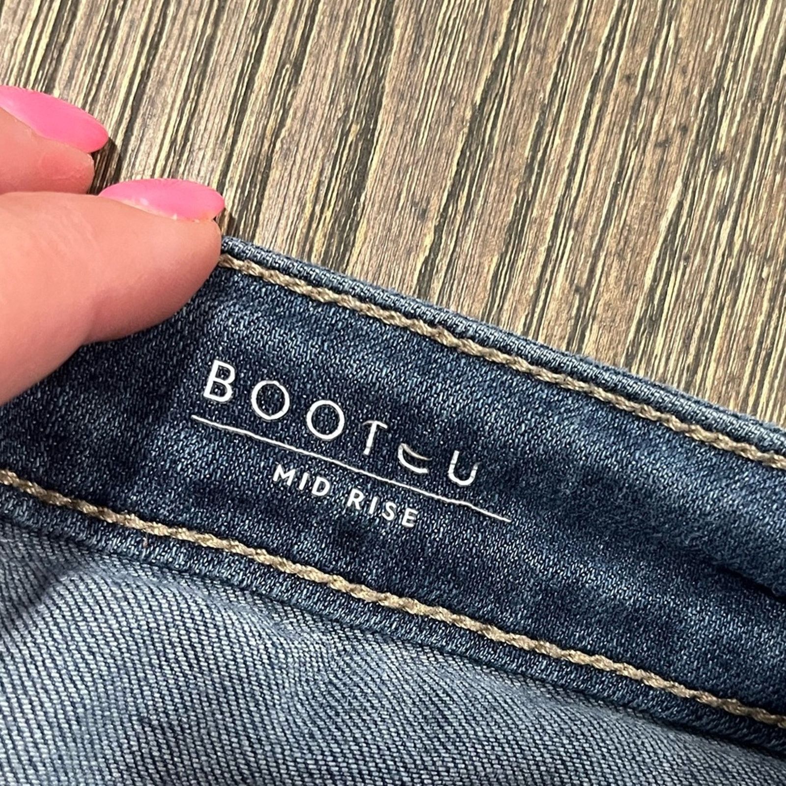 Vintage Simply Vera Wang Jeans Bootcut Mid Rise Medium Wash Size 2 Size 26" / US 2 / IT 38 - 13 Thumbnail