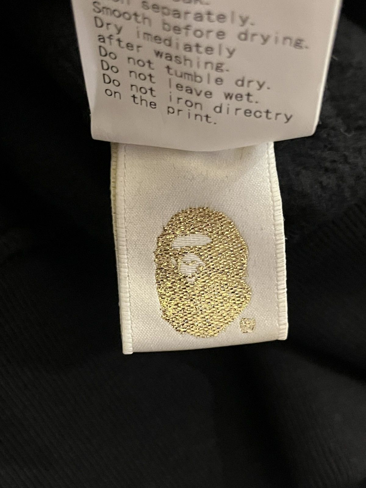 Bape Bape Angry Ape Black Full-Zip Hoodie Size US M / EU 48-50 / 2 - 9 Thumbnail