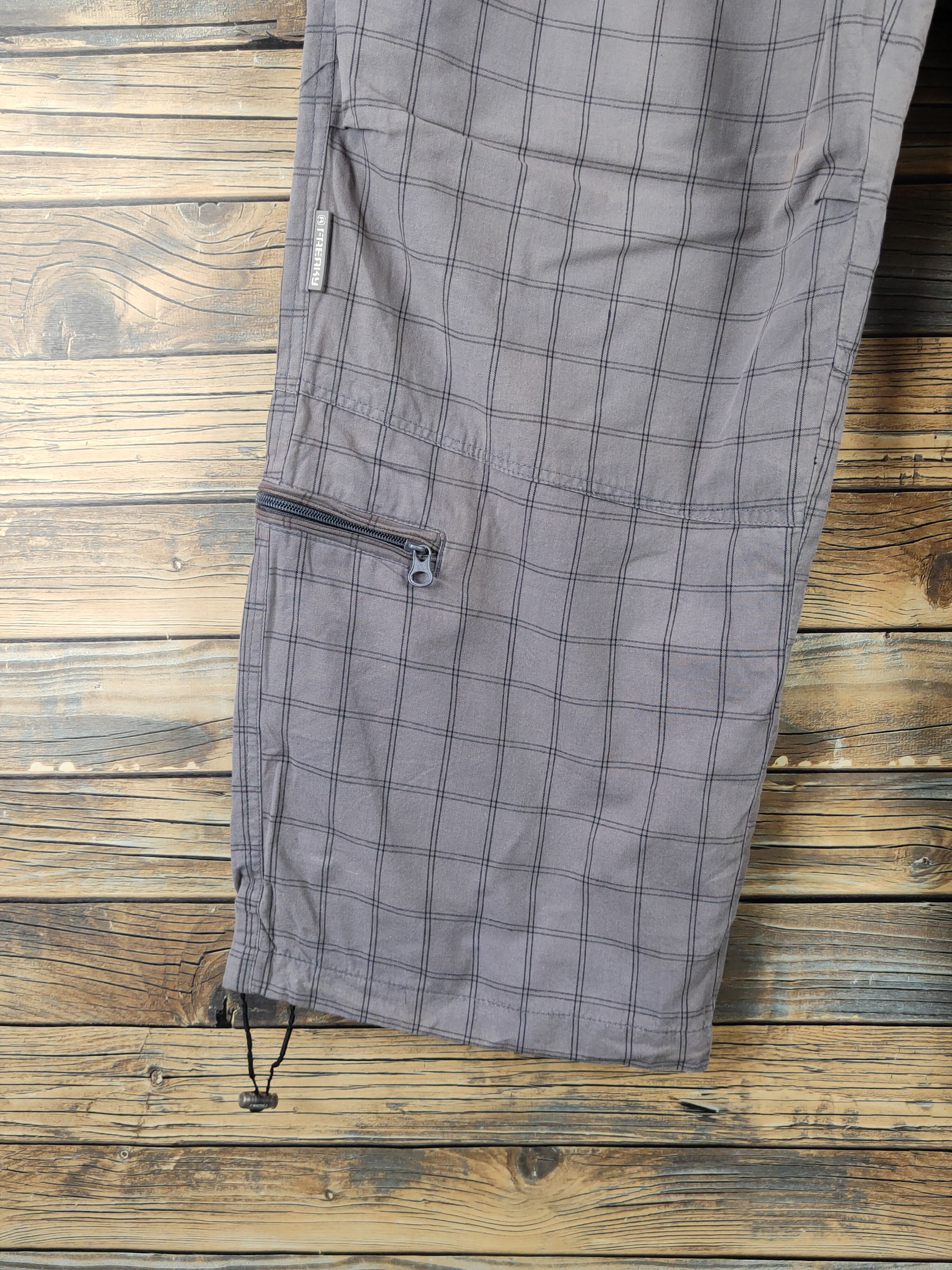 Japanese Brand DL Freaky Massive Dark Gray Multipocket Sweatpants #298 Size US 32 / EU 48 - 6 Thumbnail