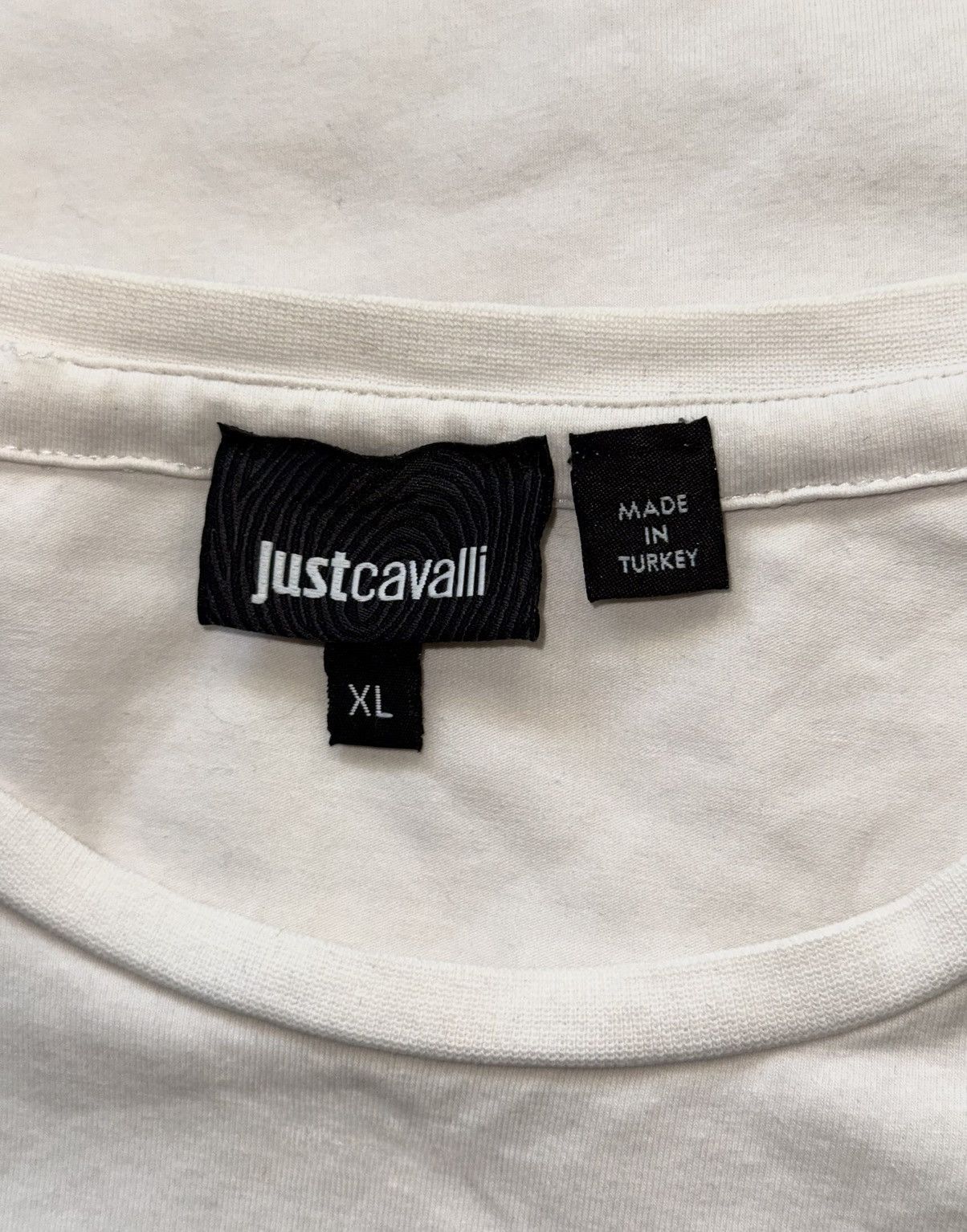 Designer × Just Cavalli × Roberto Cavalli Just Cavalli Y2K graphic t-shirt Size US XL / EU 56 / 4 - 6 Thumbnail