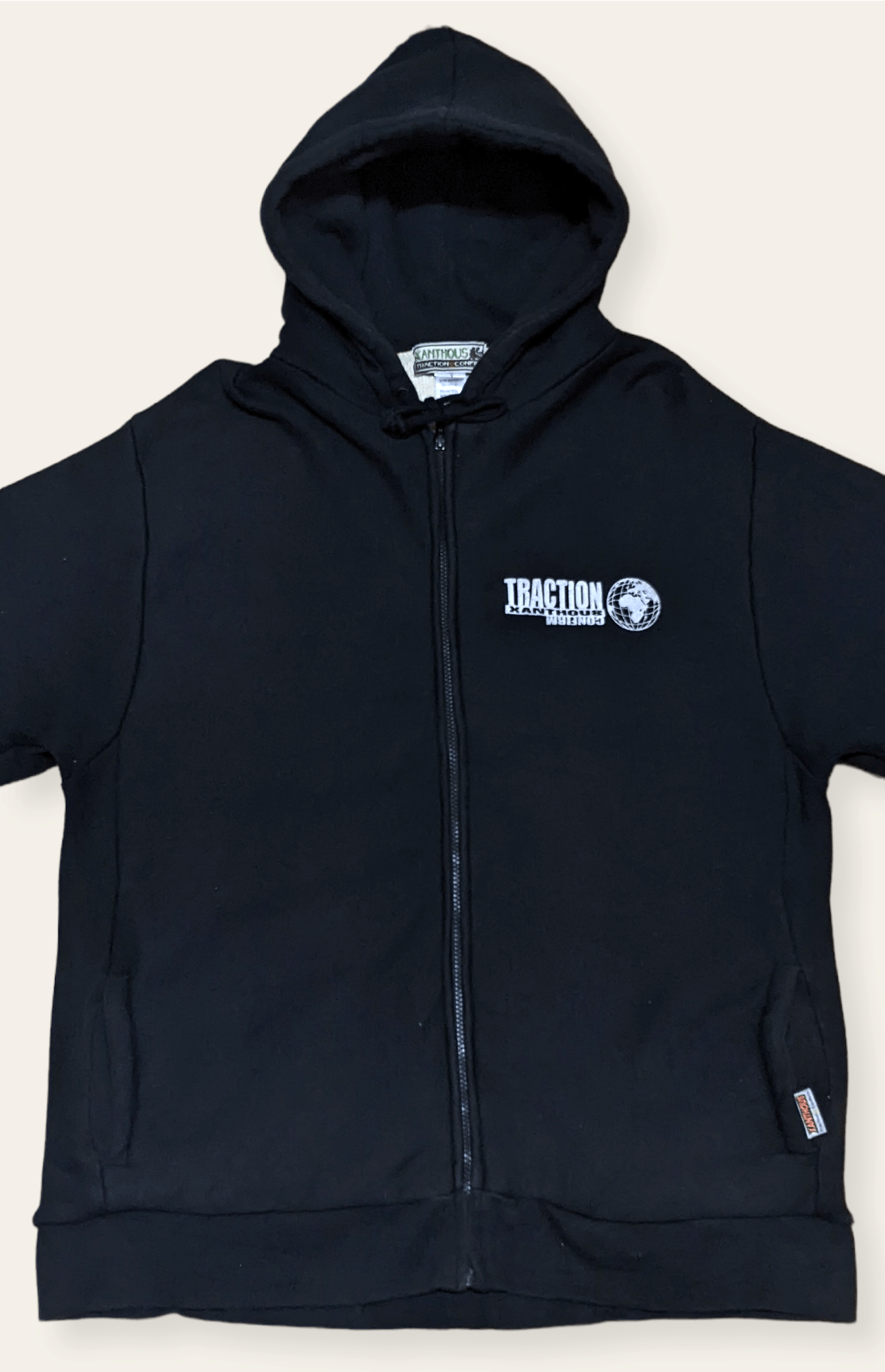 Japanese Brand × Vintage Vintage Japanese Streetwear Xanthous Zipped Hoodie Size US L / EU 52-54 / 3 - 6 Thumbnail