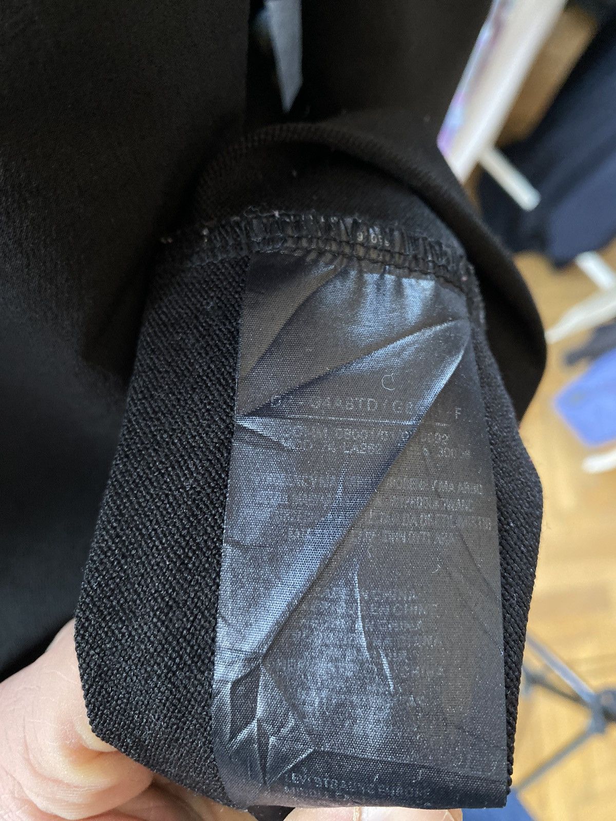 Alexander McQueen × Designer × MCQ MCQ Alexander McQueen Neoprene Sweatshirt Black reflective Size US M / EU 48-50 / 2 - 8 Thumbnail