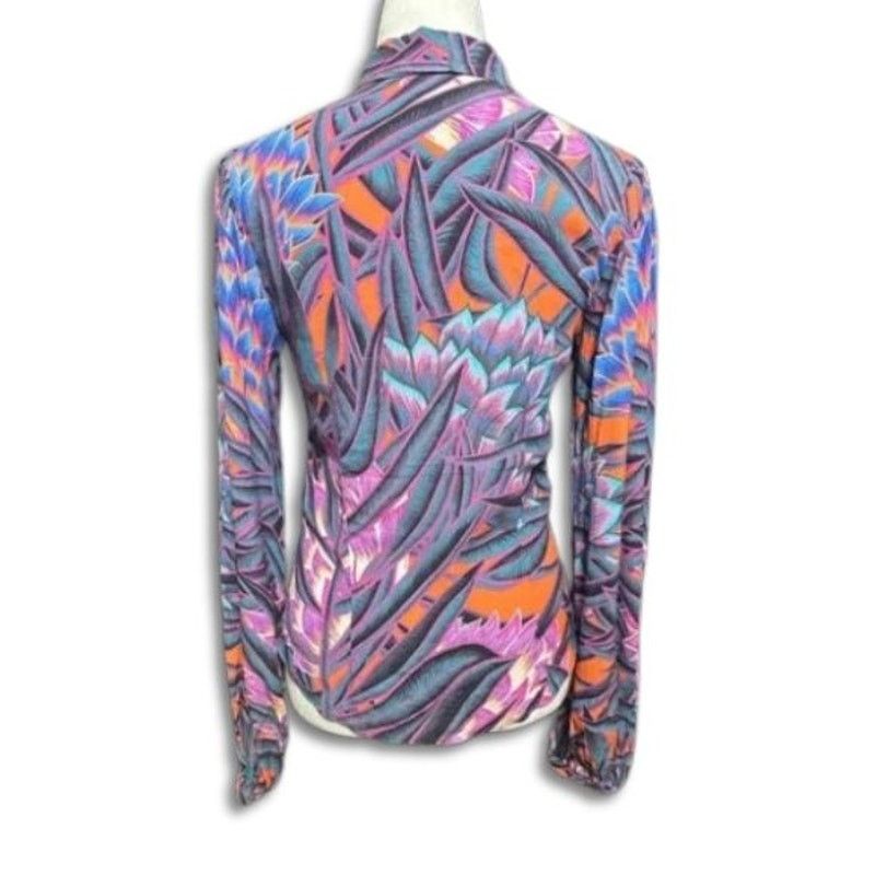 Mara Hoffman Mara Hoffman Blouse Bishop Sleeve Tie Long Sleeve Multi S Size S / US 4 / IT 40 - 5 Thumbnail