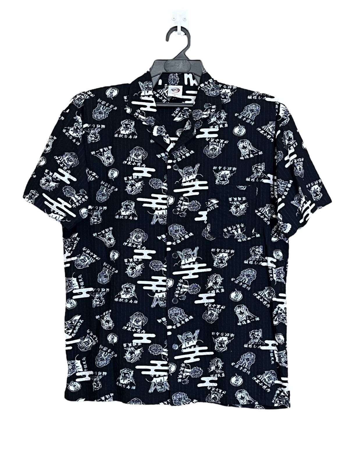 Anime JAPAN ANIME DEMON SLAYER KIMETSU NO YAIBA BUTTON UPS SHIRT Size US M / EU 48-50 / 2 - 1 Thumbnail