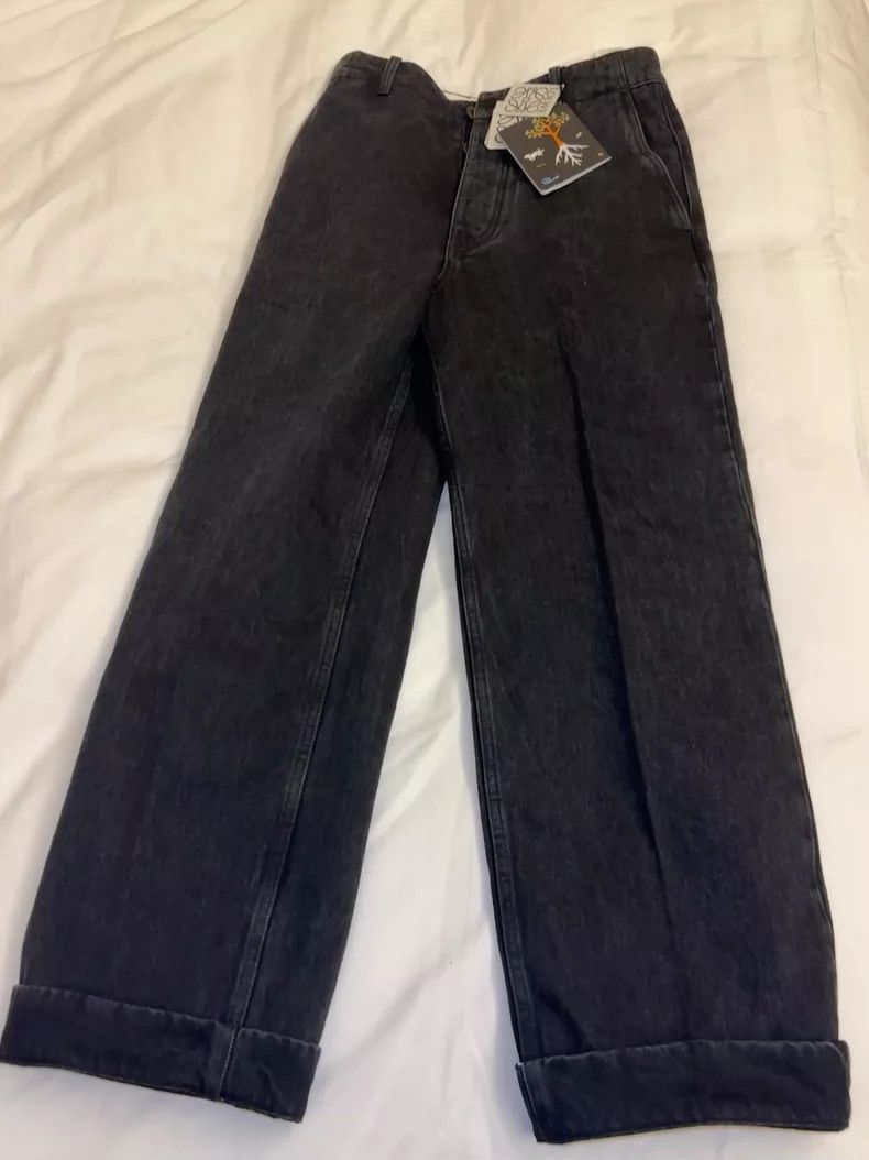 Loewe Loewe Suna Fujitani Black jeans Size US 44 / EU 60 - 1 Thumbnail