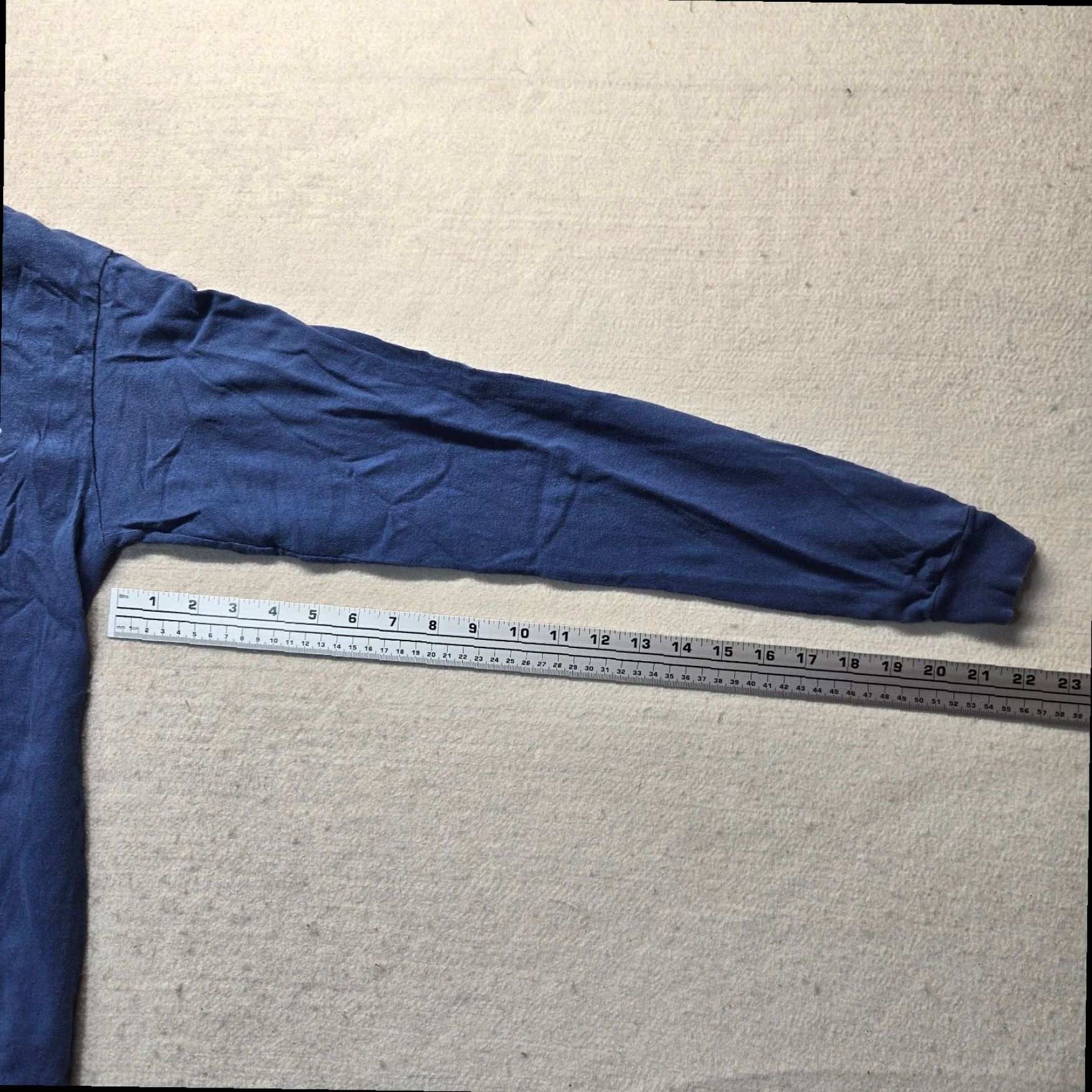 Vintage Simply Southern Long Sleeve T-Shirt Blue Giraffe Graphic "Do All Things With Kindness" Small Womens Size S / US 4 / IT 40 - 5 Thumbnail