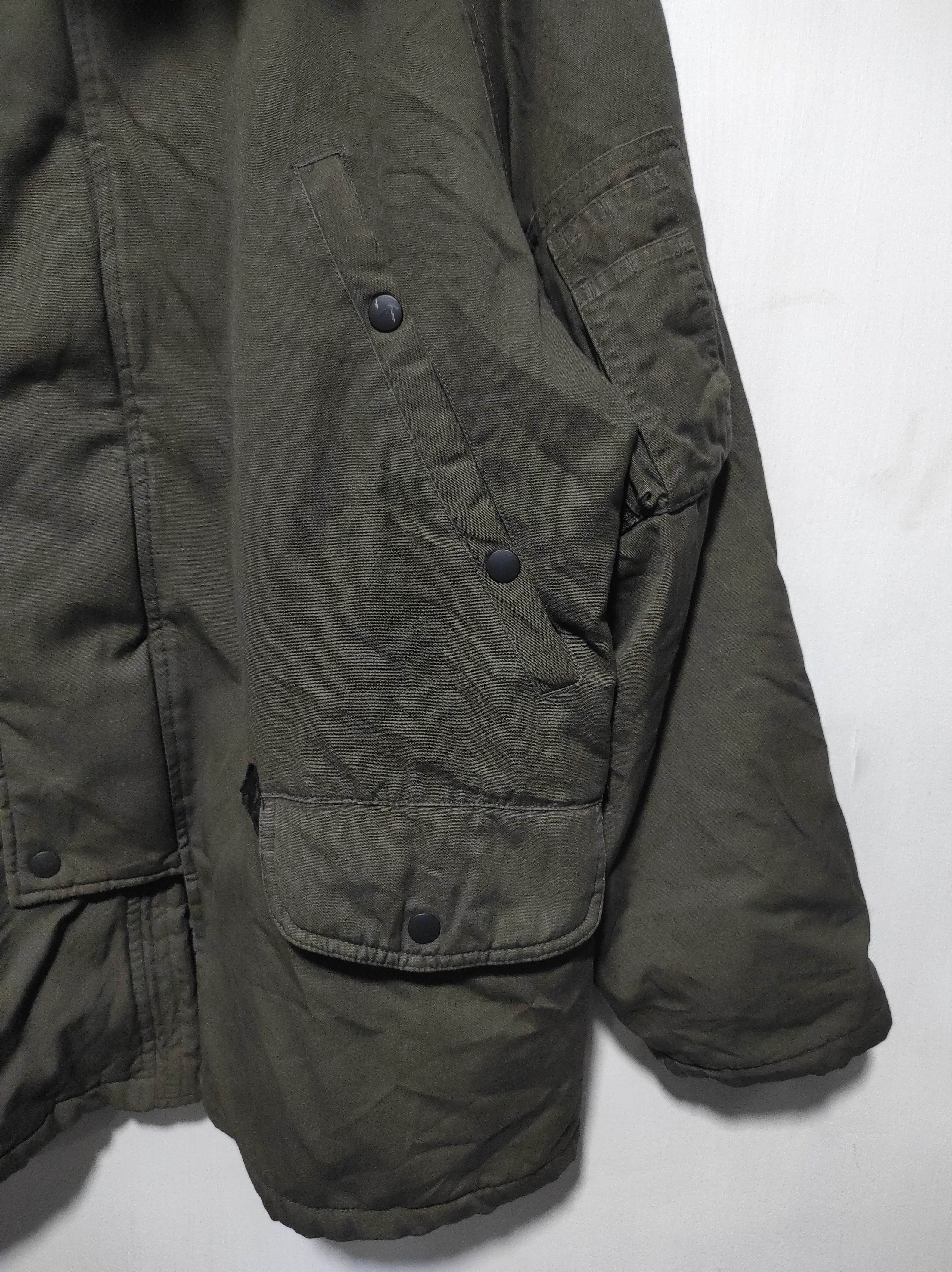 If Six Was Nine MAC EYE Fur Parka Detachable Sherpa Lining Olive N-3B Style Size US L / EU 52-54 / 3 - 5 Thumbnail