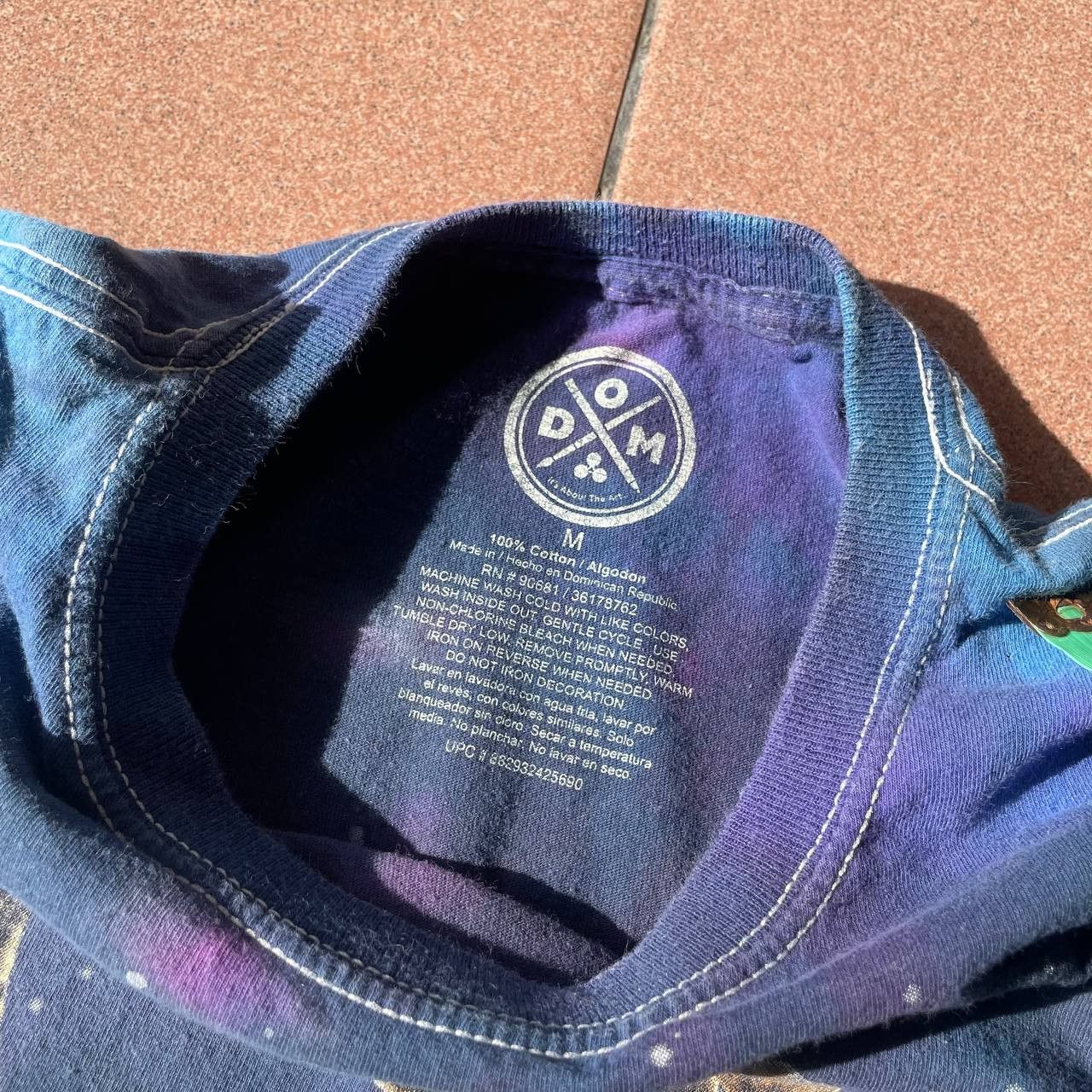 Vintage SPACE CAT DOM TIE DYE TSHIRT Size US M / EU 48-50 / 2 - 4 Thumbnail