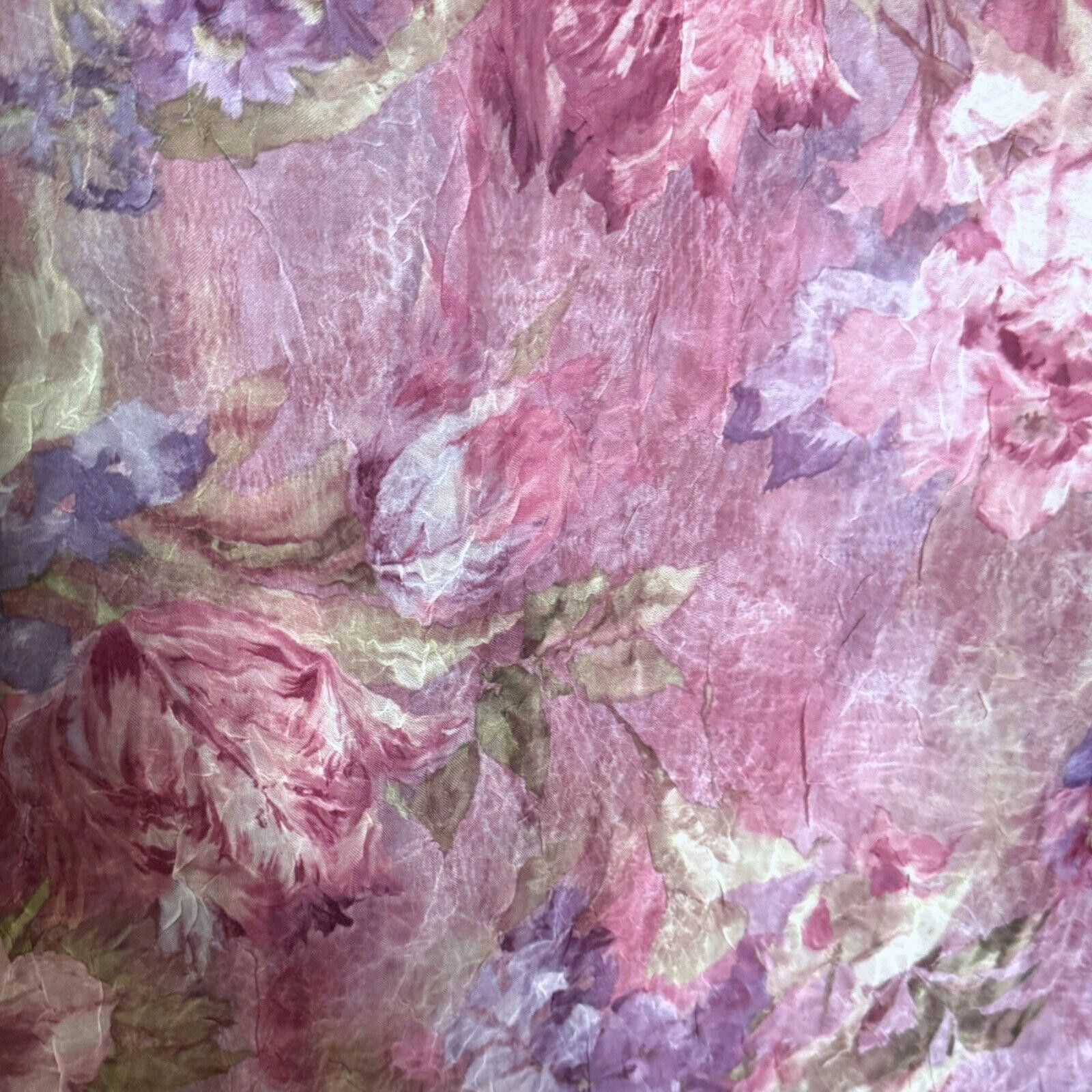 Designer Vintage Miss Dorby Semi Sheer Lined Floral Dress Size L / US 10 / IT 46 - 10 Thumbnail