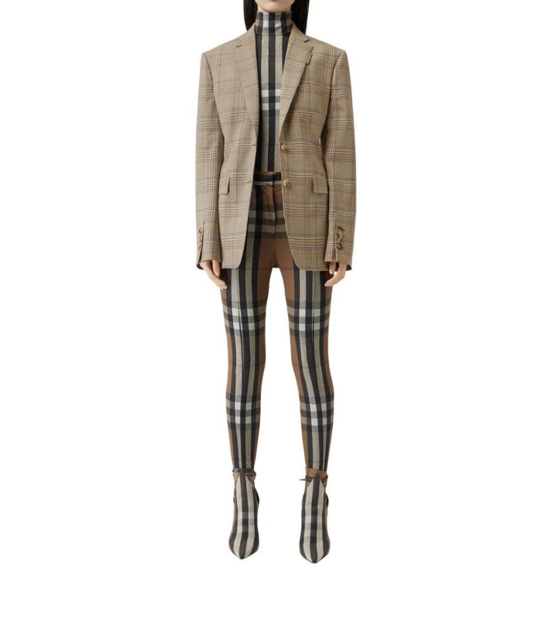 Burberry Burberry Dark Honey Tailored Blazer Size XS / US 0-2 / IT 36-38 - 3 Thumbnail