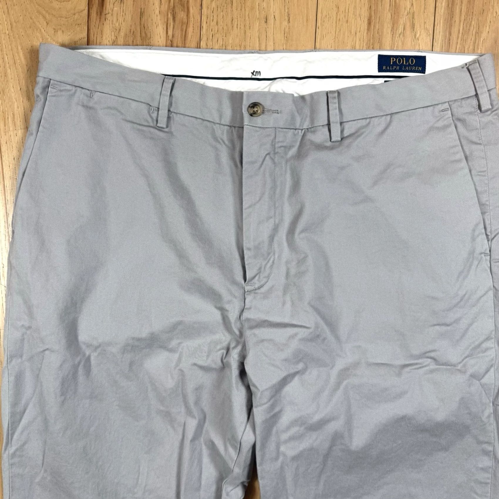 Polo Ralph Lauren Polo Ralph Lauren Chino Pants Khaki Beige Classic Stretch Mens 38x29 Regular Inseam 29 (Beige) Size US M / EU 48-50 / 2 - 4 Thumbnail