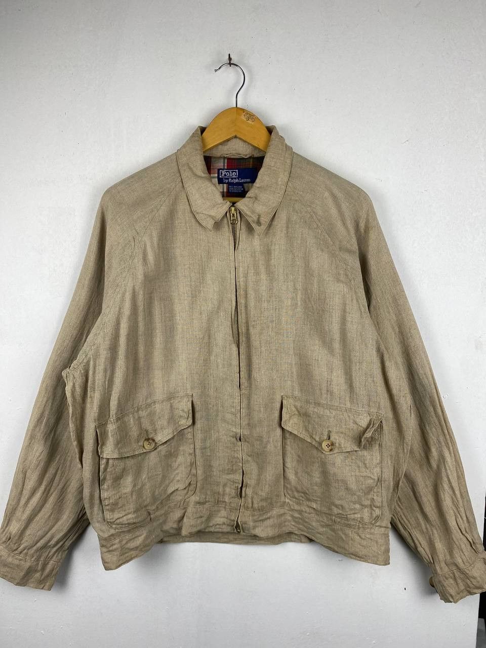 Polo Ralph Lauren vintage polo ralph lauren jacket flannel lining Size US L / EU 52-54 / 3 - 1 Thumbnail