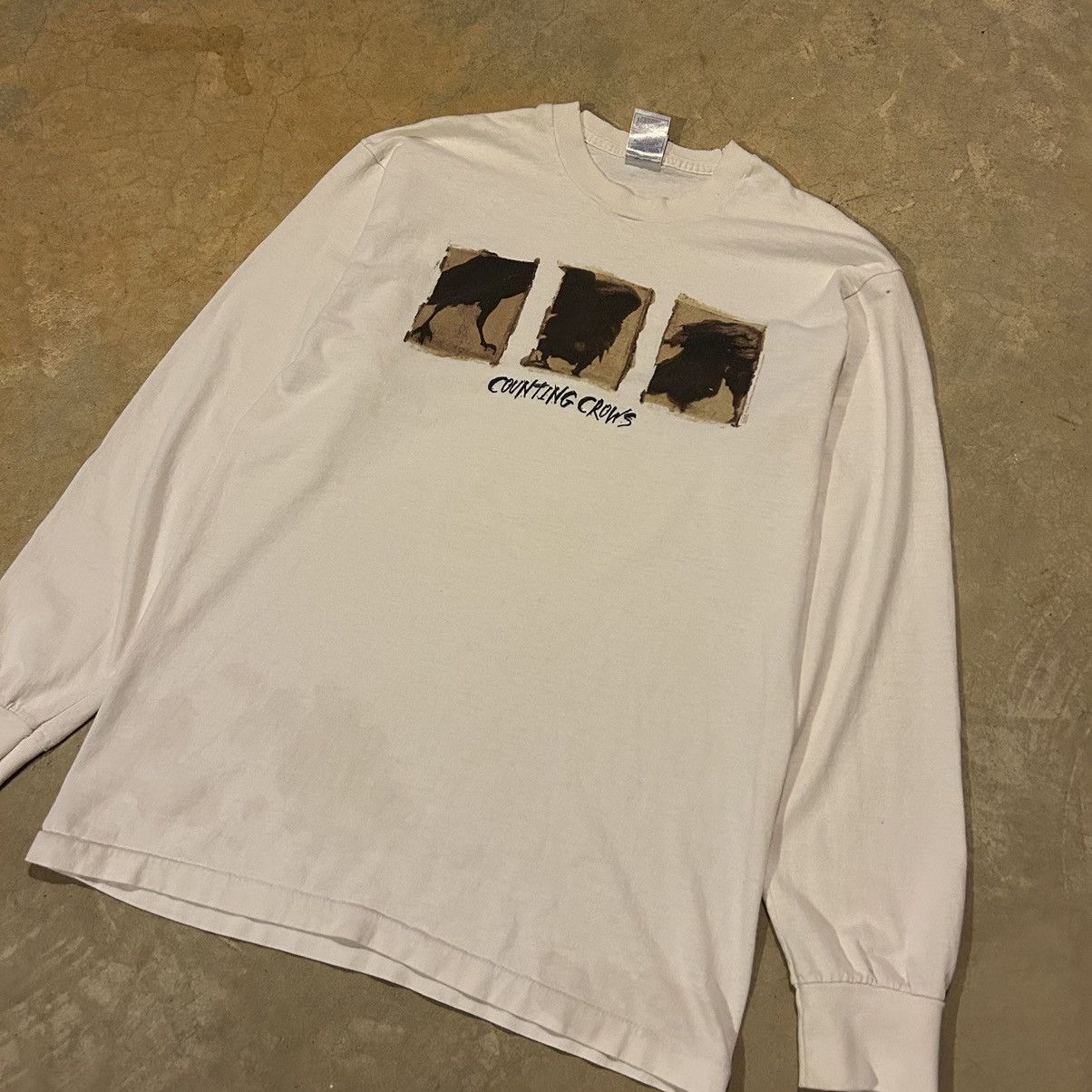 Crazy Vintage 90s Counting Crows Band Tee Grunge