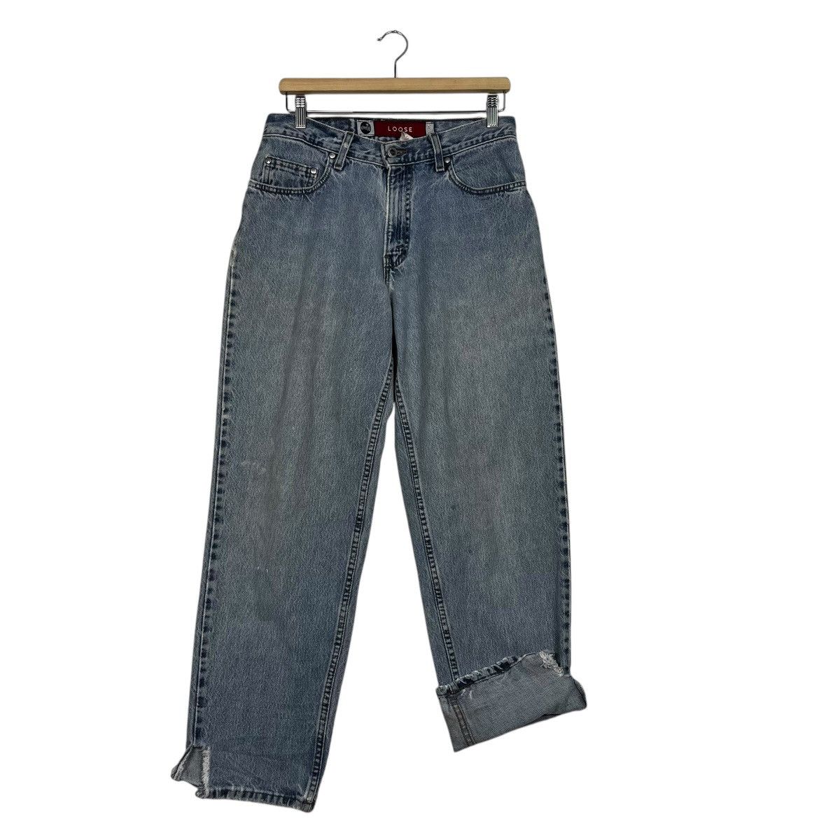 Levi's Vintaage 90s Levis Silver Tab Distressed Denim Jeans Size US 30 / EU 46 - 11 Thumbnail