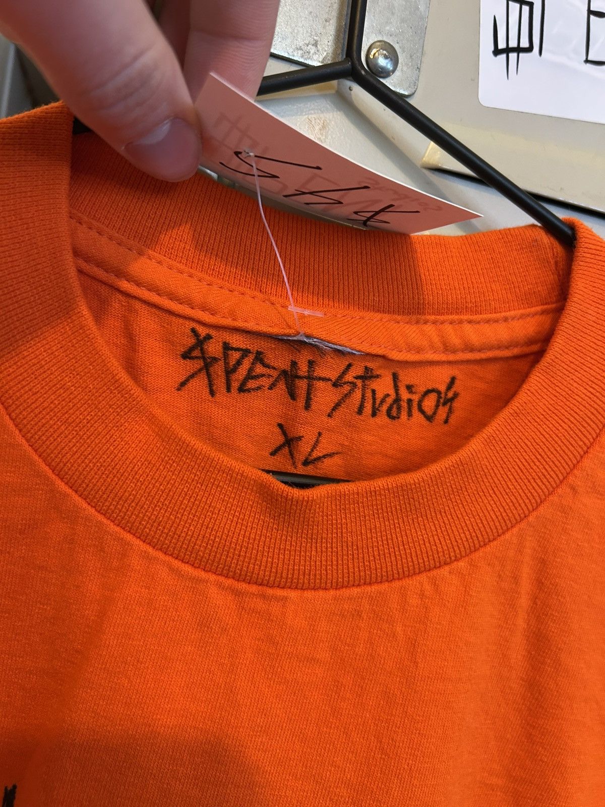 Other Orange $pent signature shirt Size US XL / EU 56 / 4 - 2 Thumbnail