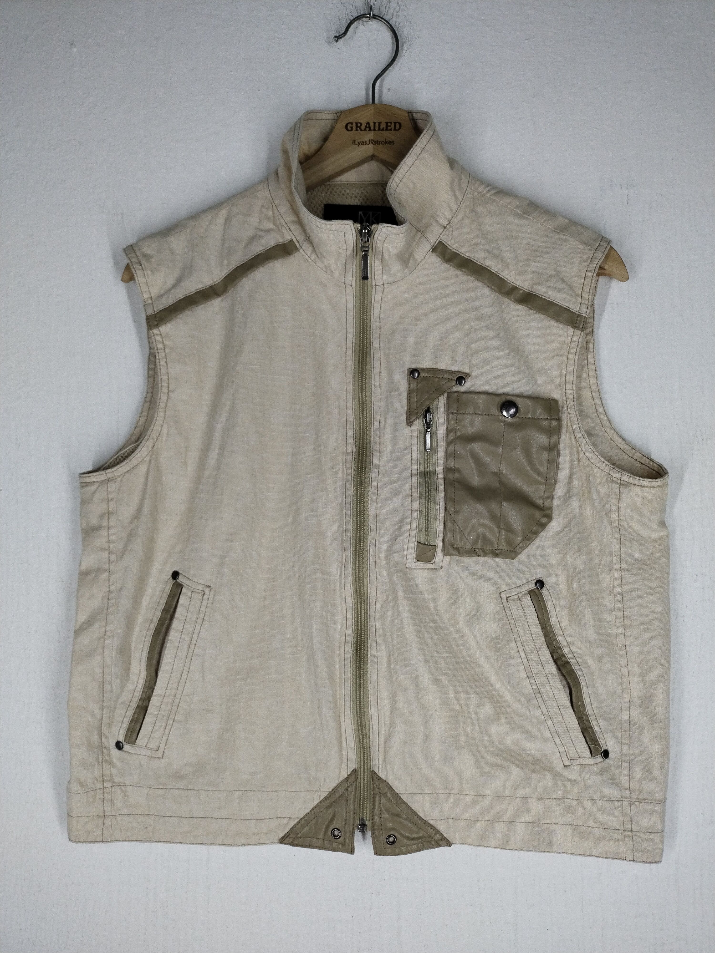 image of Vintage VTG Vest Yukiko Kimijima , Men's (Size Medium)