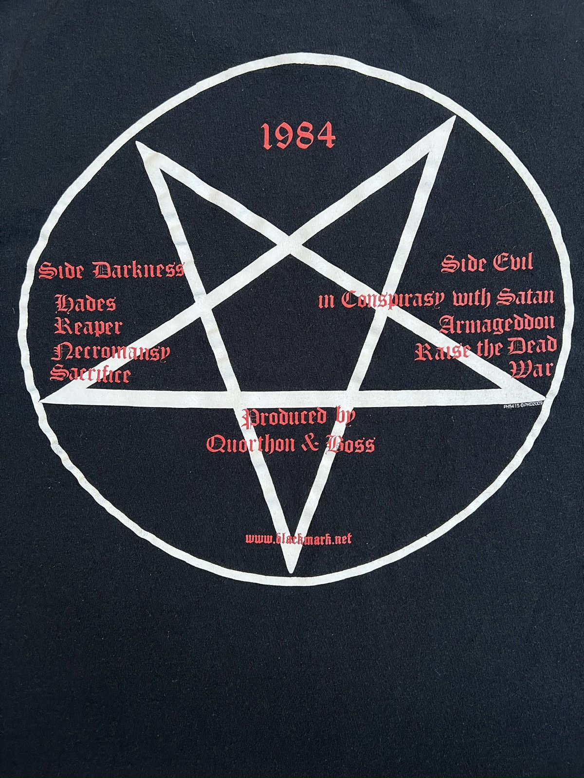 Vintage 2000s Bathory 1984 Band Tee Size US M / EU 48-50 / 2 - 5 Thumbnail