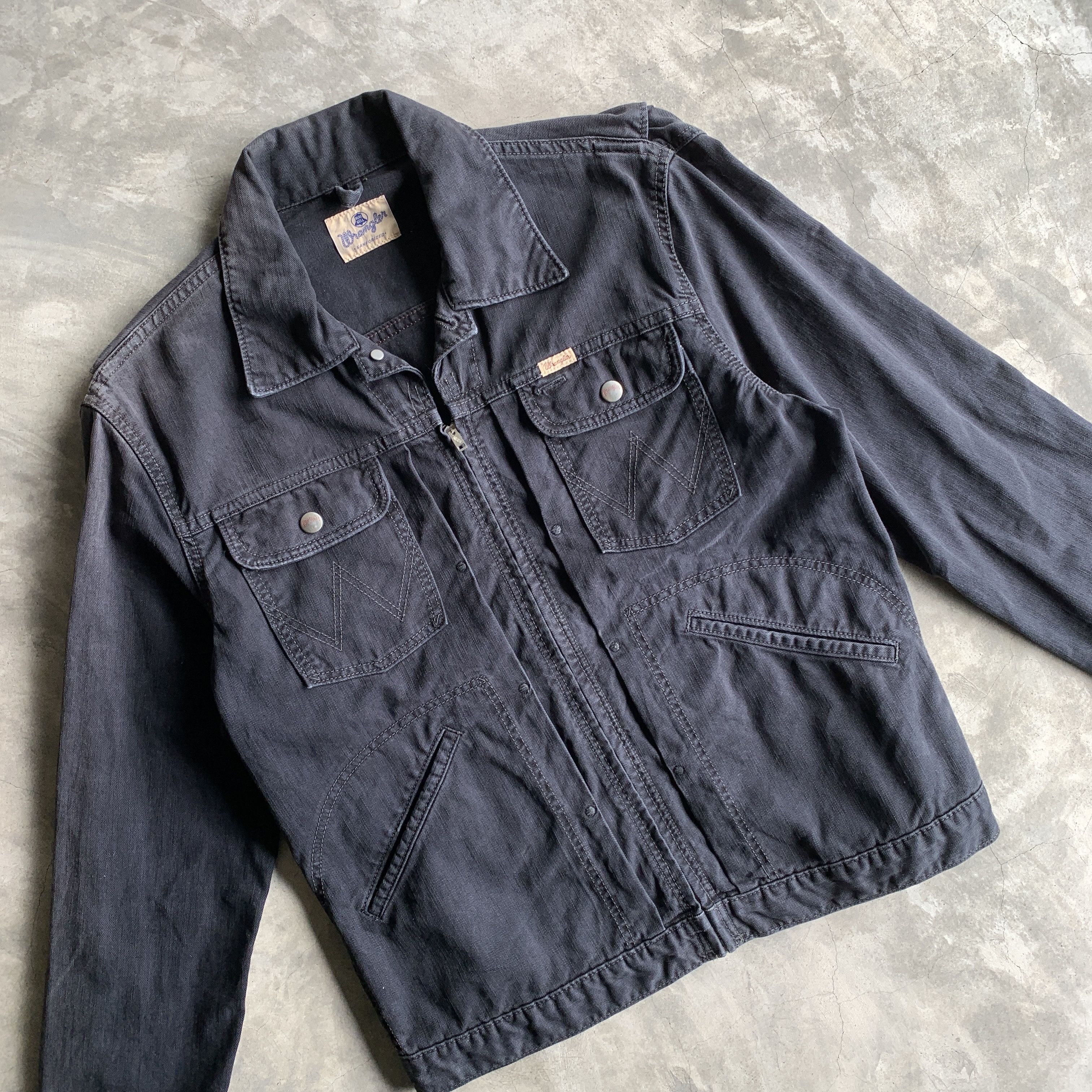 Vintage × Wrangler Wrangler Blue Bell Reproduction 60s Denim Jacket Size US S / EU 44-46 / 1 - 2 Thumbnail