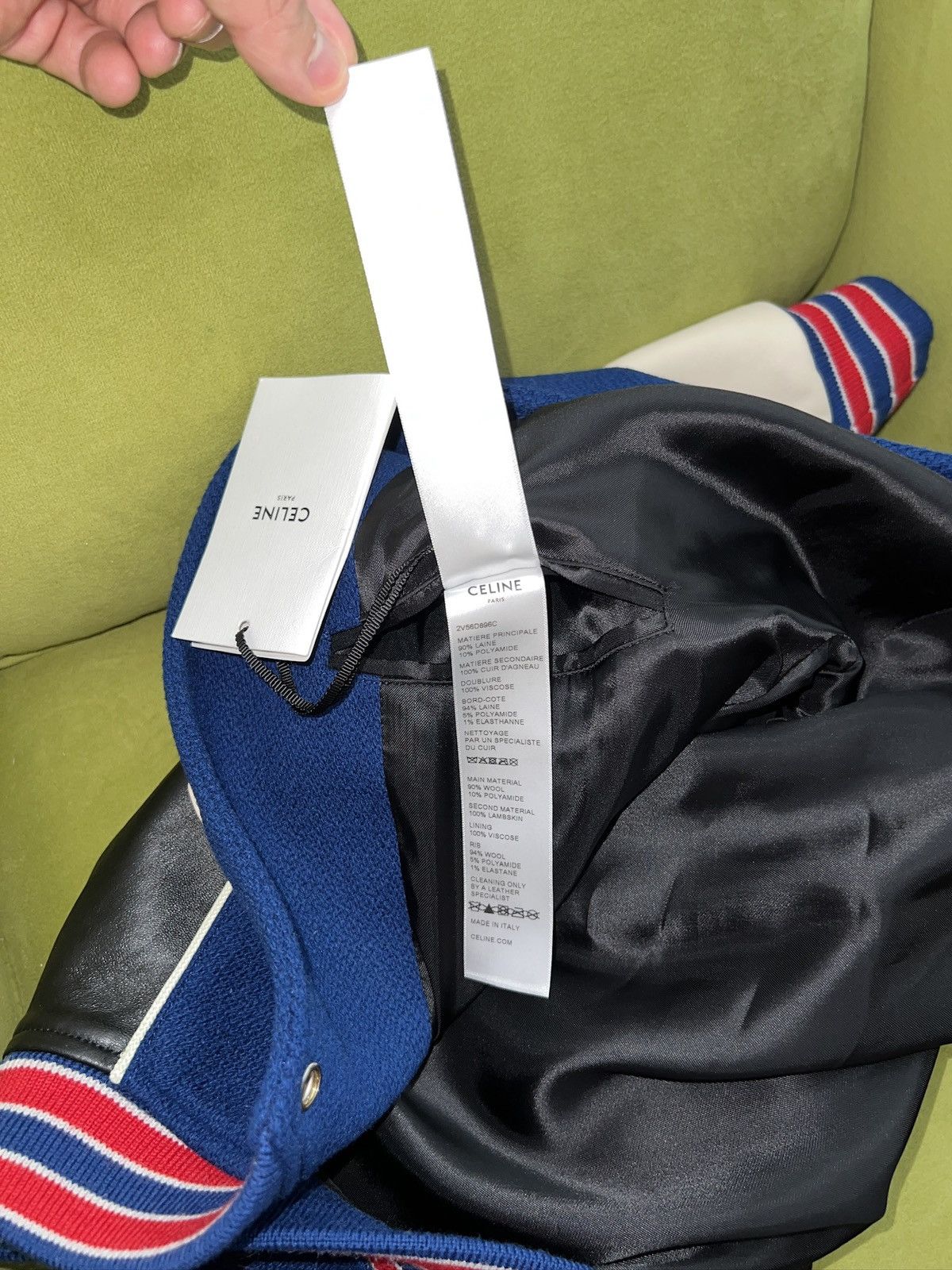 Celine Celine teddy jacket sz 54 Size US XL / EU 56 / 4 - 10 Thumbnail