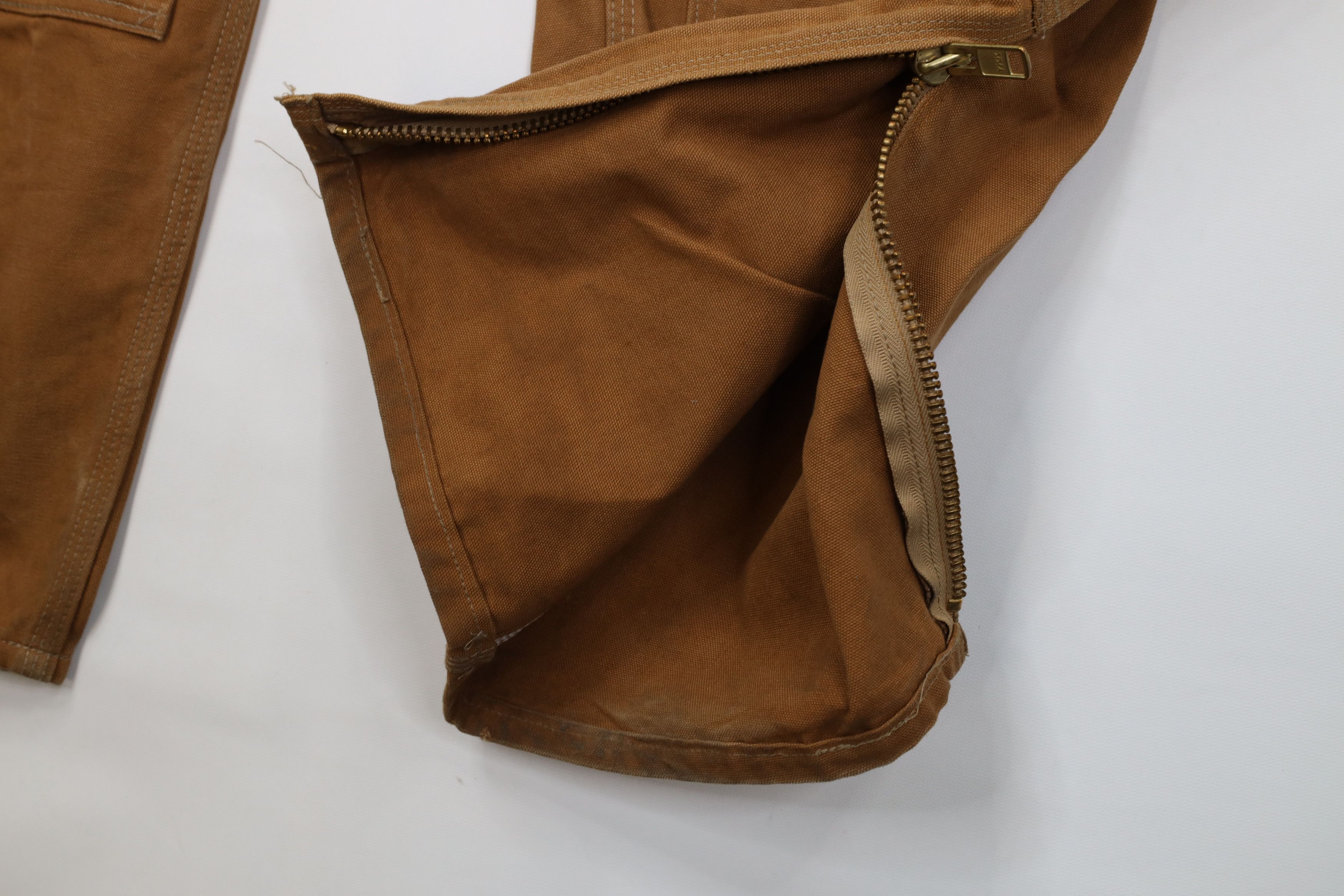Carhartt Vintage Y2K Carhartt Canvas Wide Leg Pants Duck Brown USA Size US 44 / EU 60 - 6 Thumbnail