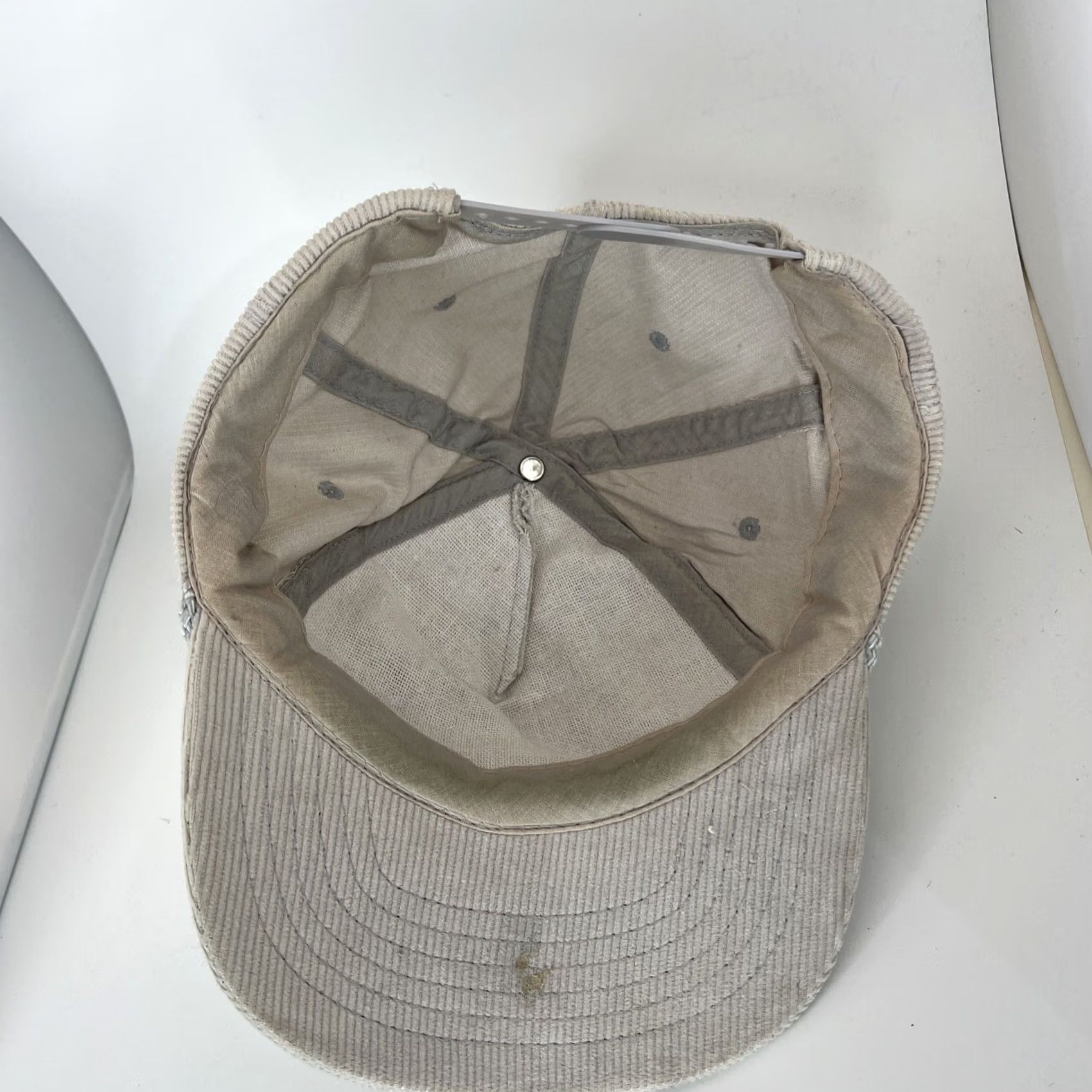 Vintage VINTAGE Alaska Corduroy Rope Hat Tan Cap Trucker Snapback Adjustable Patch 1980s Mens Womens Boys Girls Size ONE SIZE - 7 Thumbnail