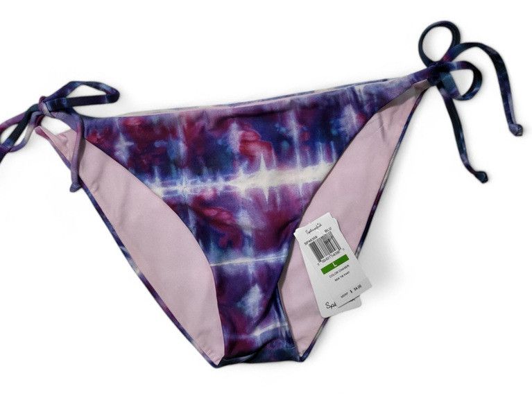 Other NWT SPLENDID Color Chasers Reversi0ble Tie Dye Bikini Bottom Size ONE SIZE - 2 Thumbnail