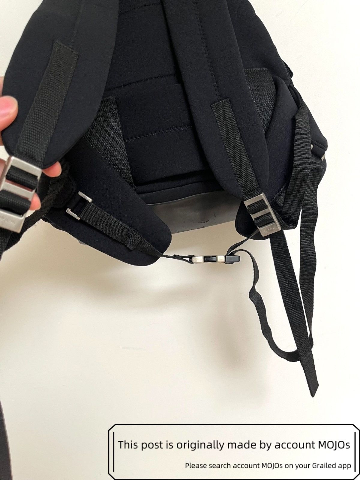 Prada Prada Red Label Vintage Joint Backpack mojos1132 Size ONE SIZE - 4 Thumbnail