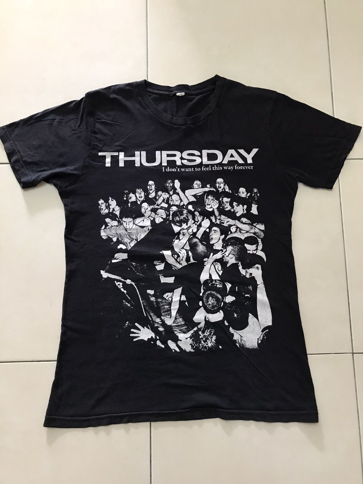 Band Tees × Vintage Vintage Thursday Emo Hardcore Band Tour Tee Size US S / EU 44-46 / 1 - 3 Thumbnail