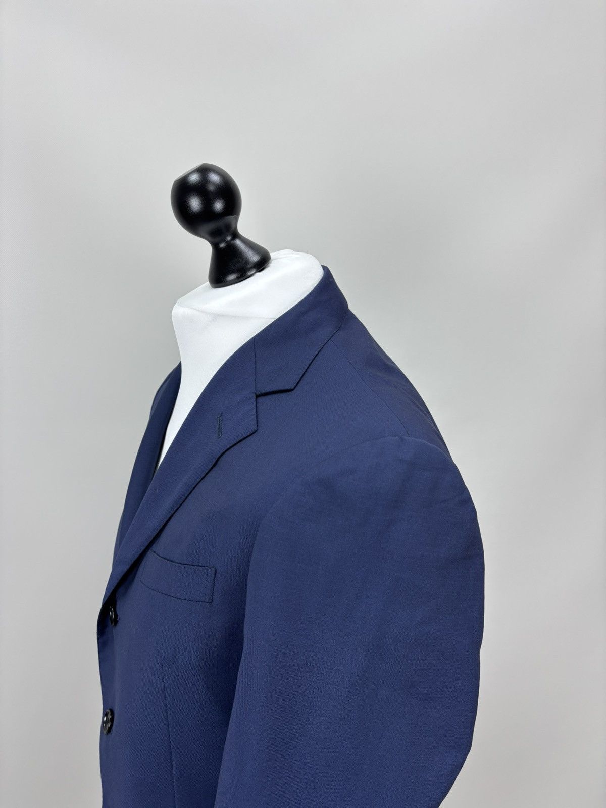 Caruso Mens blazer Caruso Size 48 Color Blue Size 48R - 11 Thumbnail