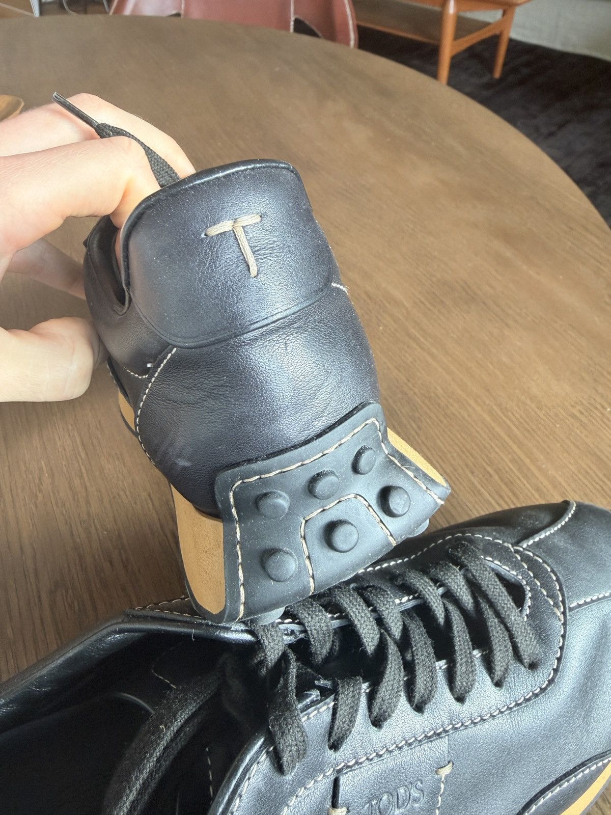 Tod's TOD'S Leather low trainers Size US 9 / EU 42 - 5 Thumbnail