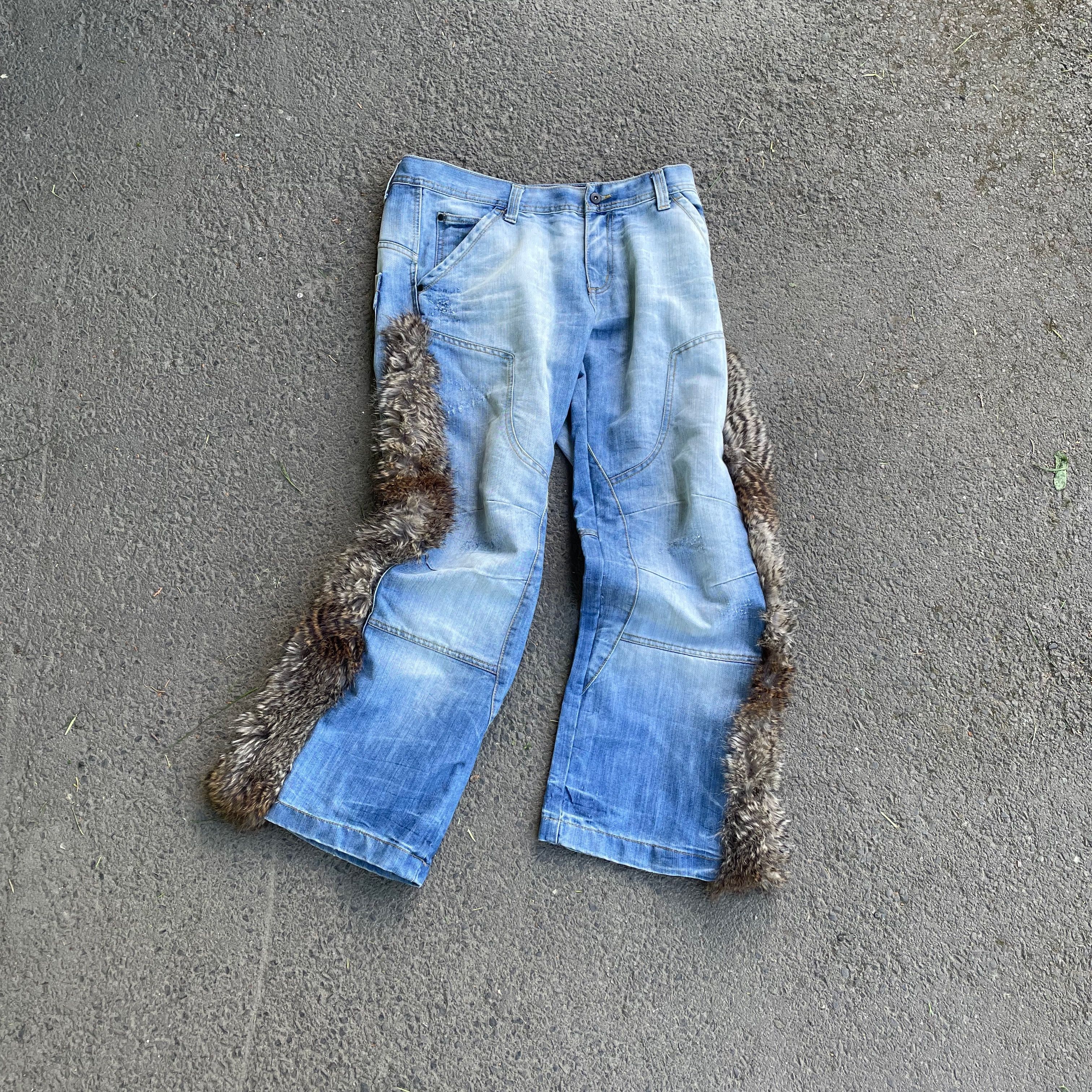 If Six Was Nine fur pants if six was nine style hysteric type baggy fit Size US 36 / EU 52 - 1 Thumbnail