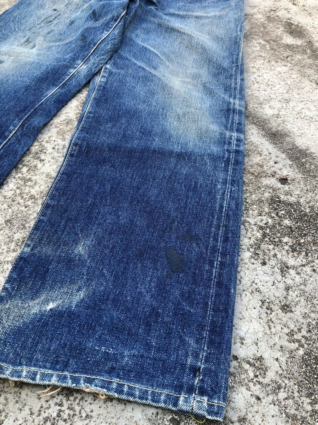 HOLLYWOOD RANCH MARKET × Japanese Brand SELVEDGE PAINTED DENIM BY HRM Size US 30 / EU 46 - 8 Thumbnail