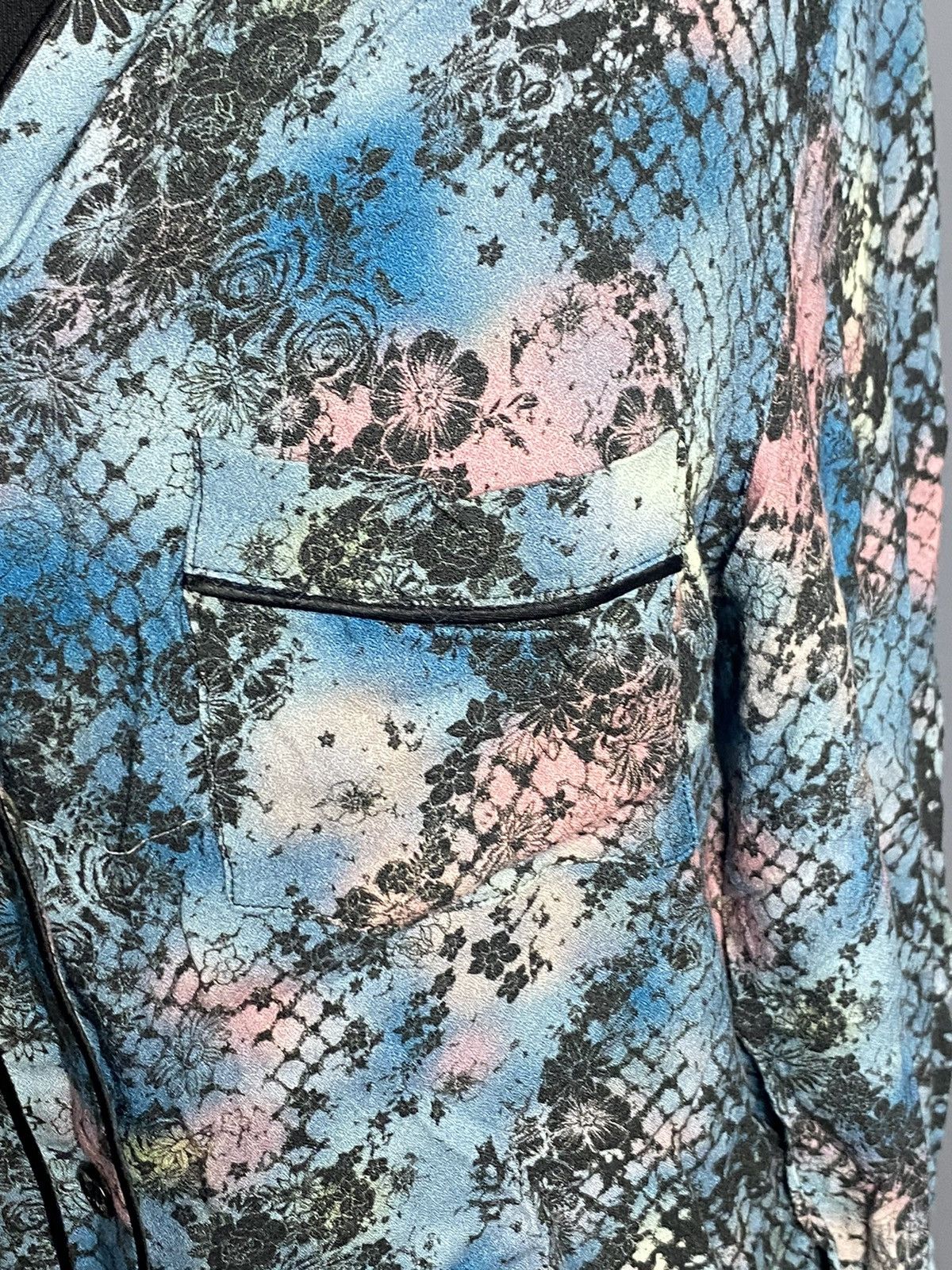 Zadig & Voltaire ZADIG & VOLTAIRE Tacha Button Down Shirt Snakeskin Women's L Size L / US 10 / IT 46 - 10 Thumbnail