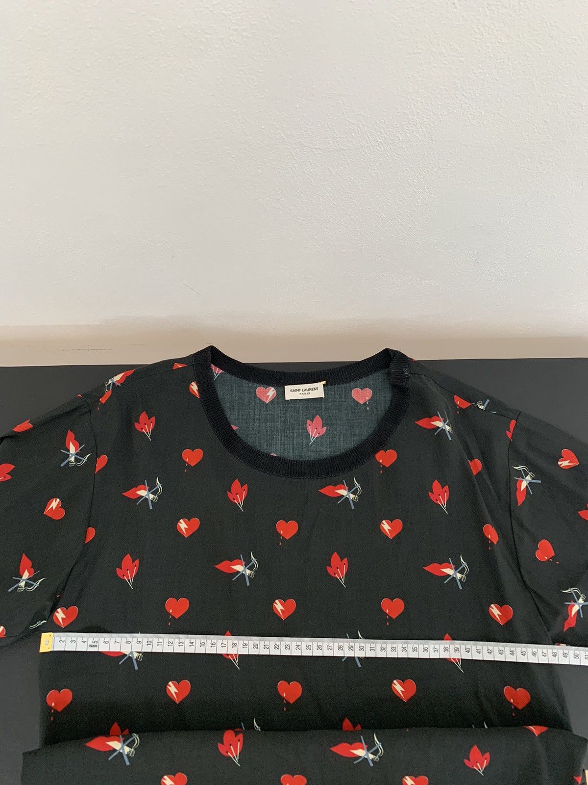 Yves Saint Laurent Saint Laurent Paris T-Shirt Size S / US 4 / IT 40 - 11 Thumbnail
