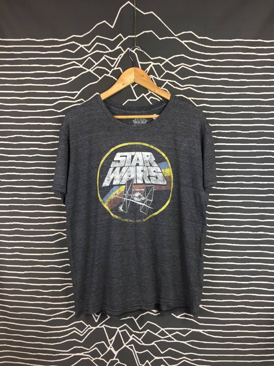 Star Wars × Vintage Star Wars Movie TIE Fighter Logo Triblend Tee Size US L / EU 52-54 / 3 - 1 Thumbnail