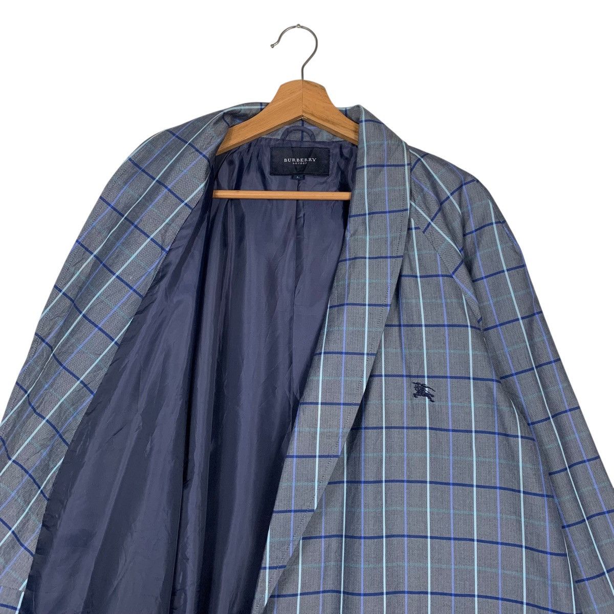 Burberry Burberry London Buttonless Checkered Jacket Size US L / EU 52-54 / 3 - 10 Thumbnail
