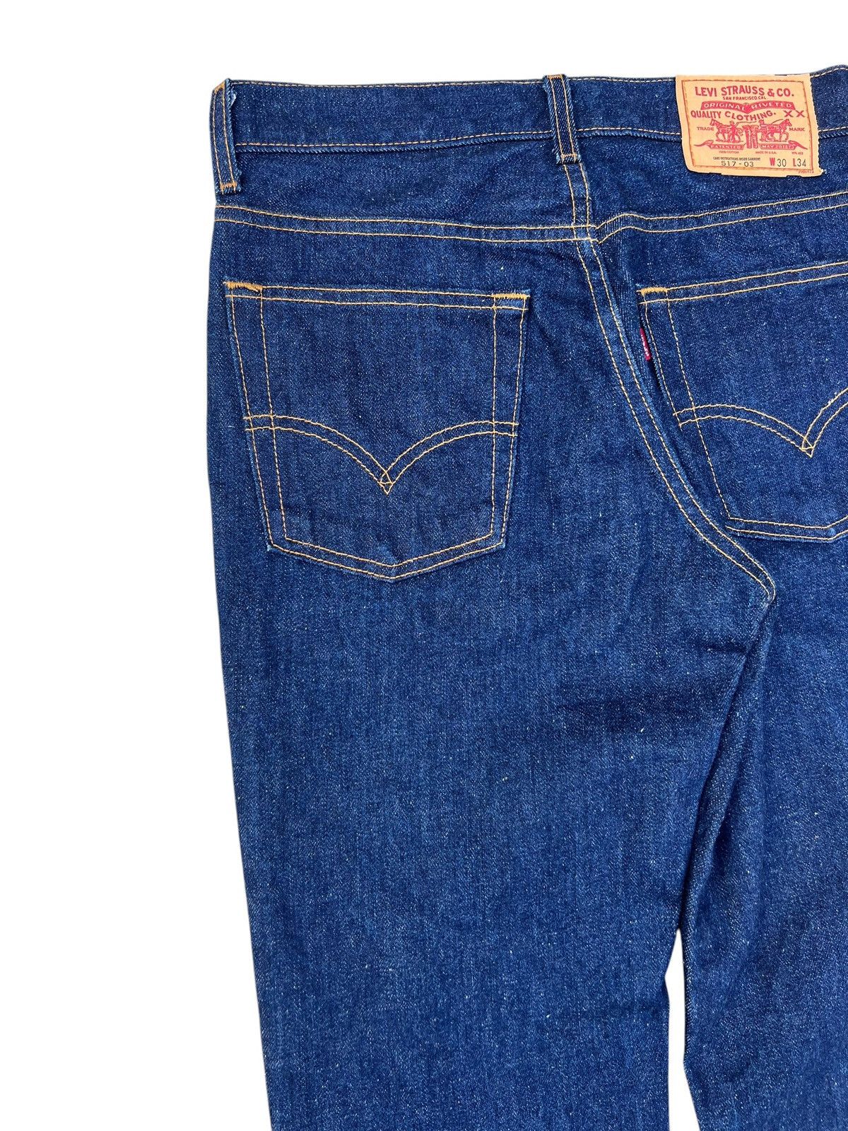 Levi's Vintage 2000 Levi’s 517 Usa Blue Denim Bootcut Jeans Size US 30 / EU 46 - 14 Thumbnail